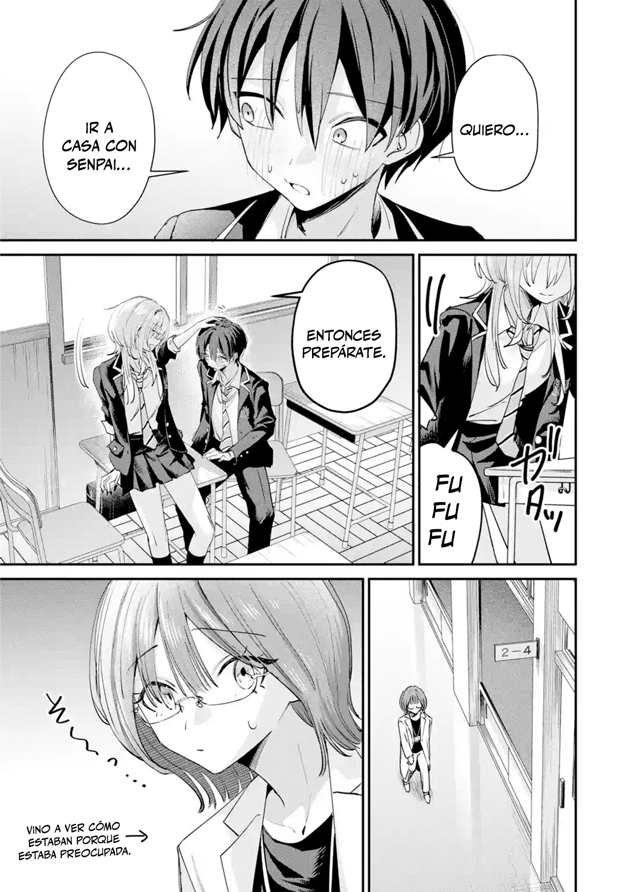 Haimiya-senpai wa Kowakute Kawaii capítulo 24 página 13