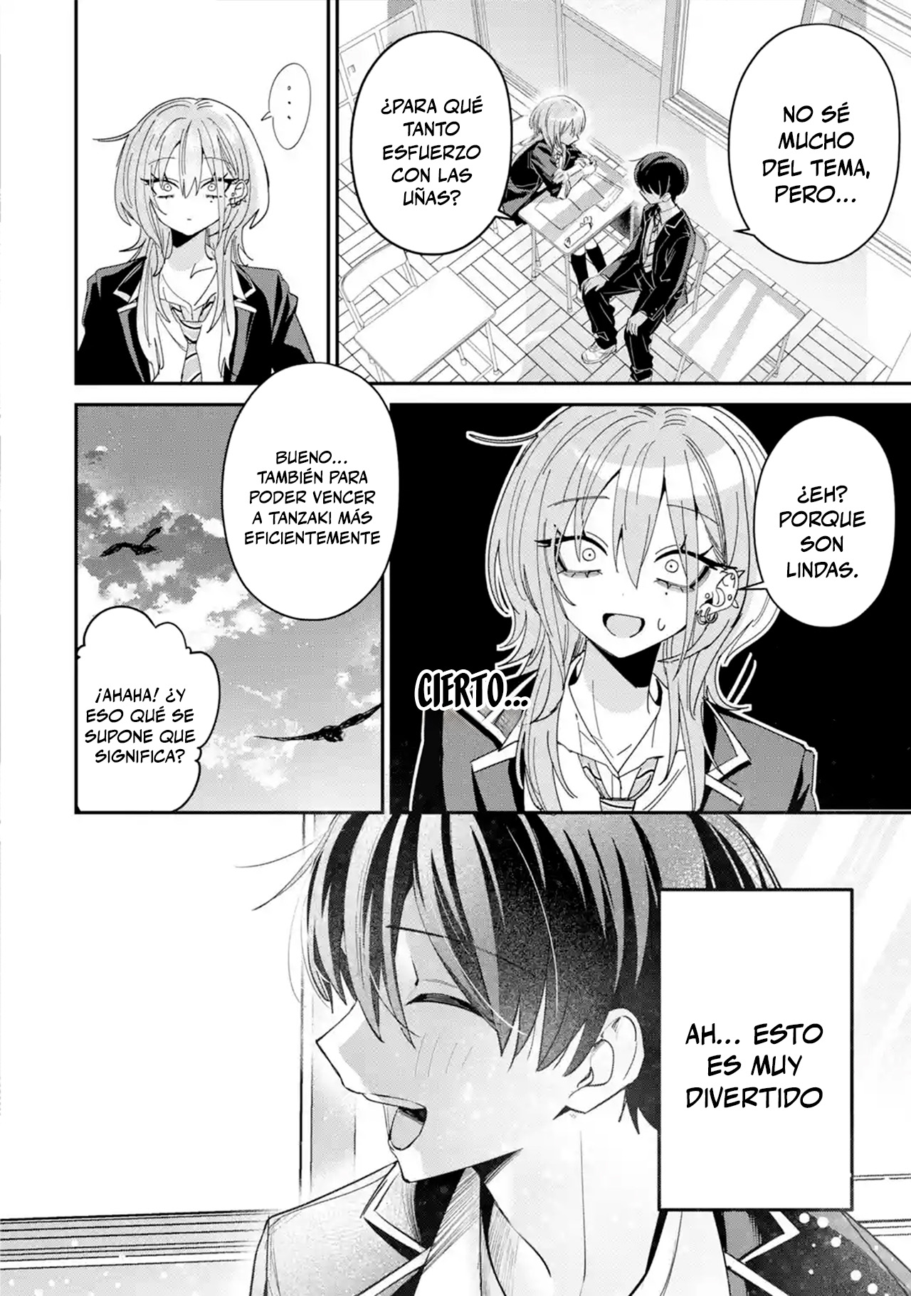 Haimiya-senpai wa Kowakute Kawaii capítulo 24 página 8