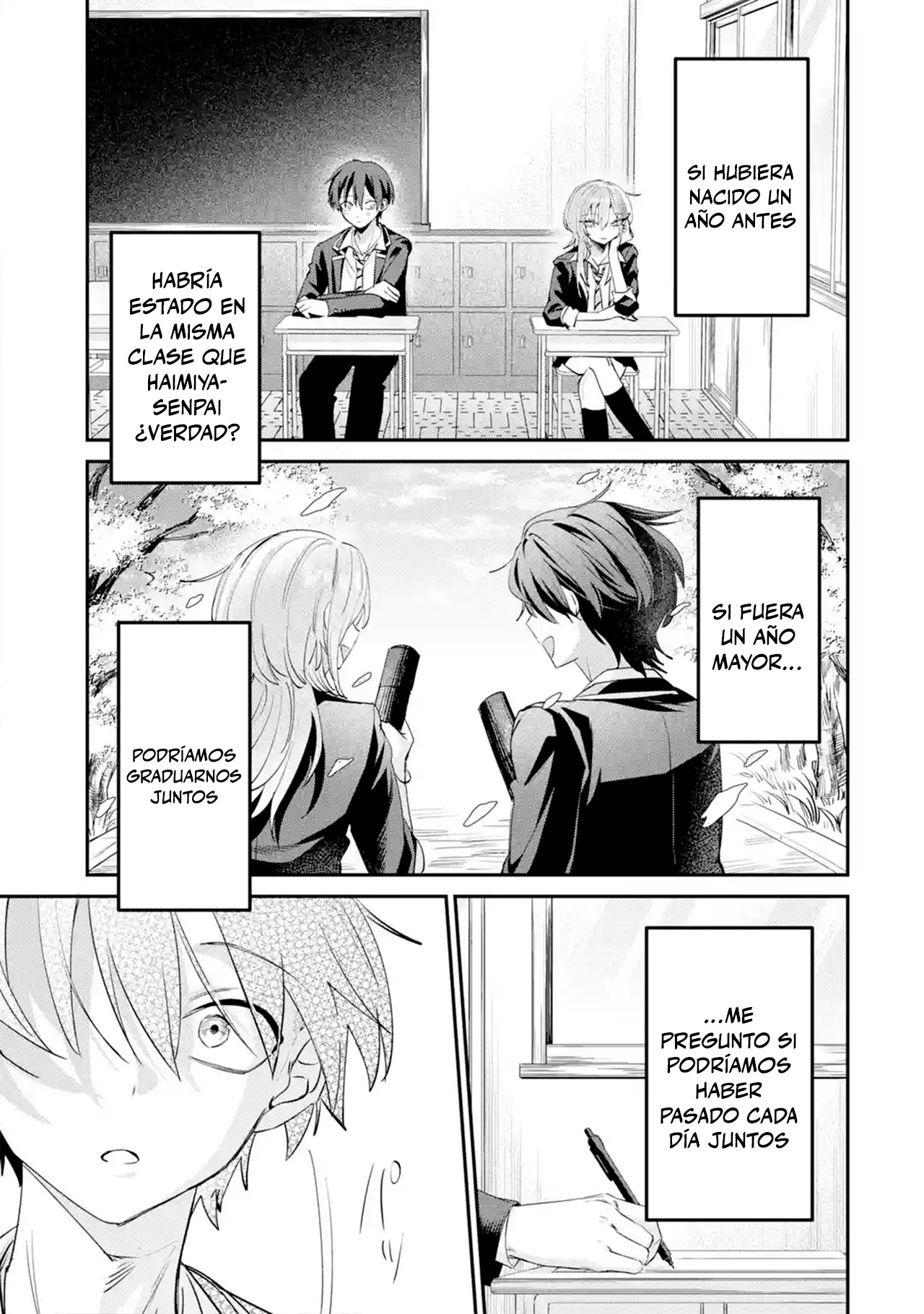 Haimiya-senpai wa Kowakute Kawaii capítulo 24 página 9