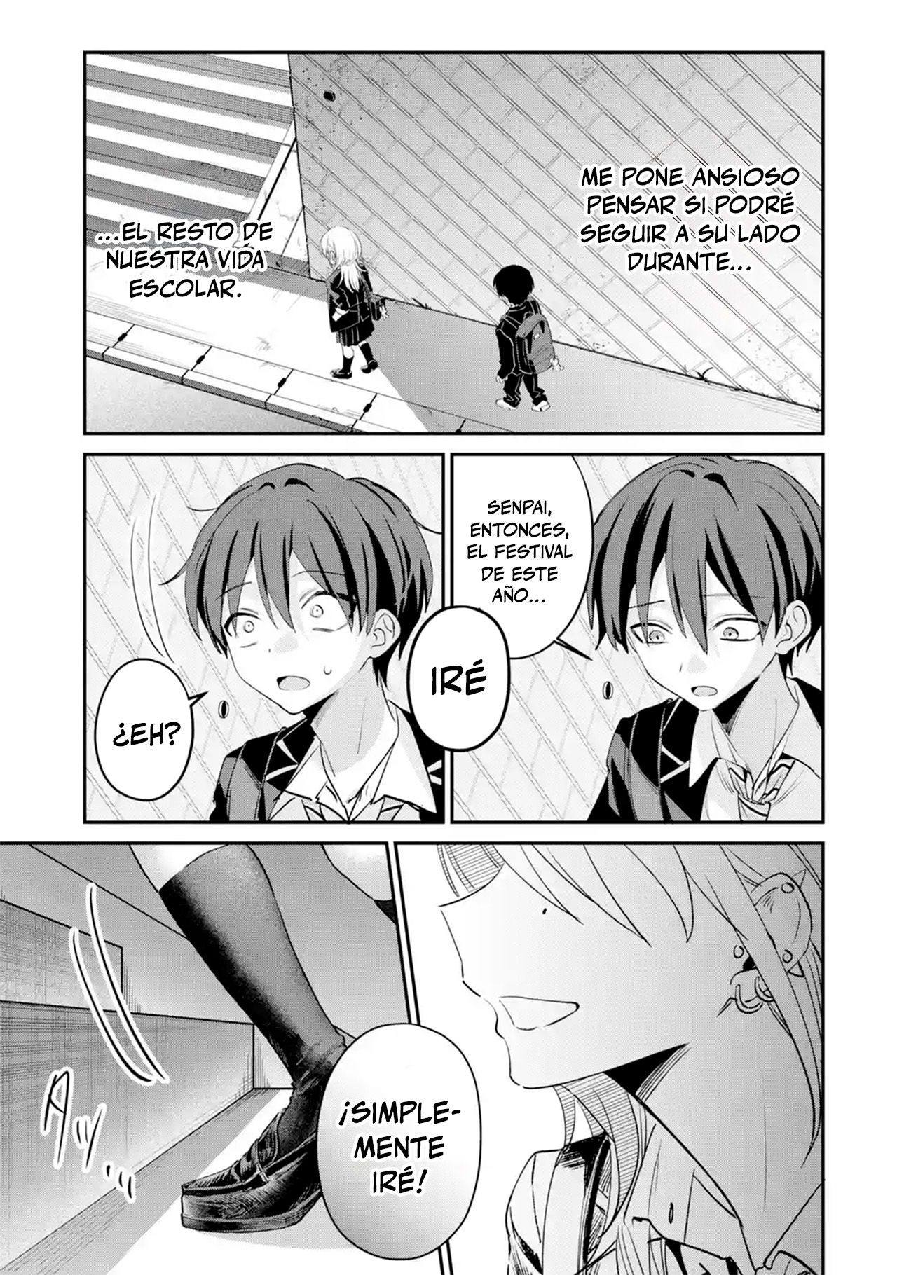 Haimiya-senpai wa Kowakute Kawaii capítulo 25 página 15