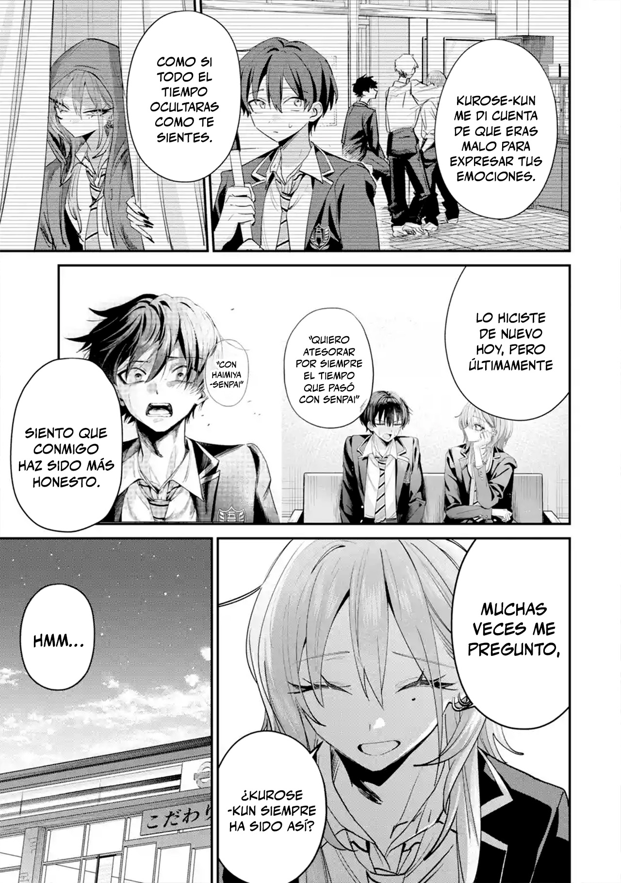 Haimiya-senpai wa Kowakute Kawaii capítulo 25 página 9
