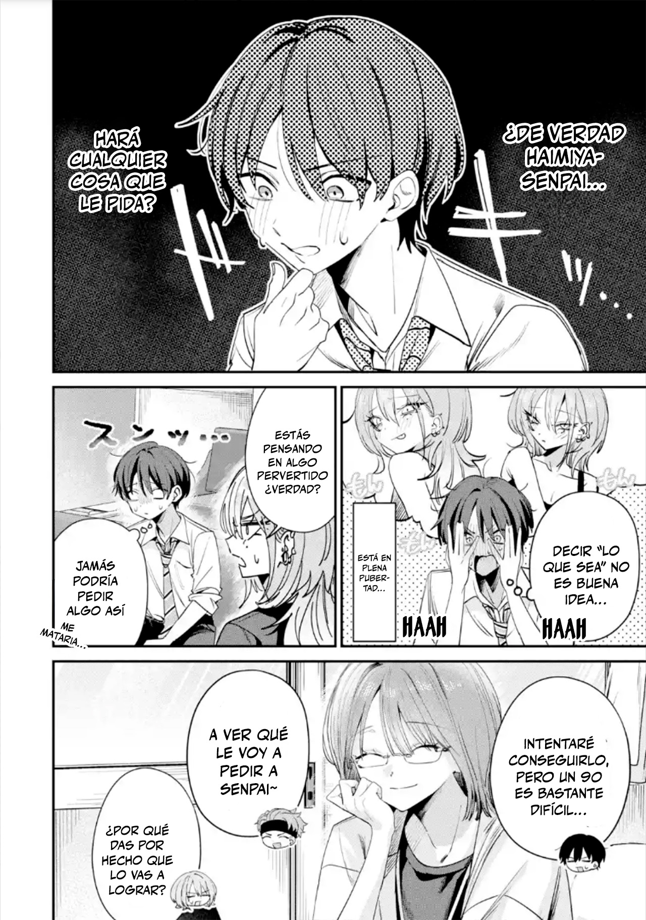 Haimiya-senpai wa Kowakute Kawaii capítulo 26 página 4