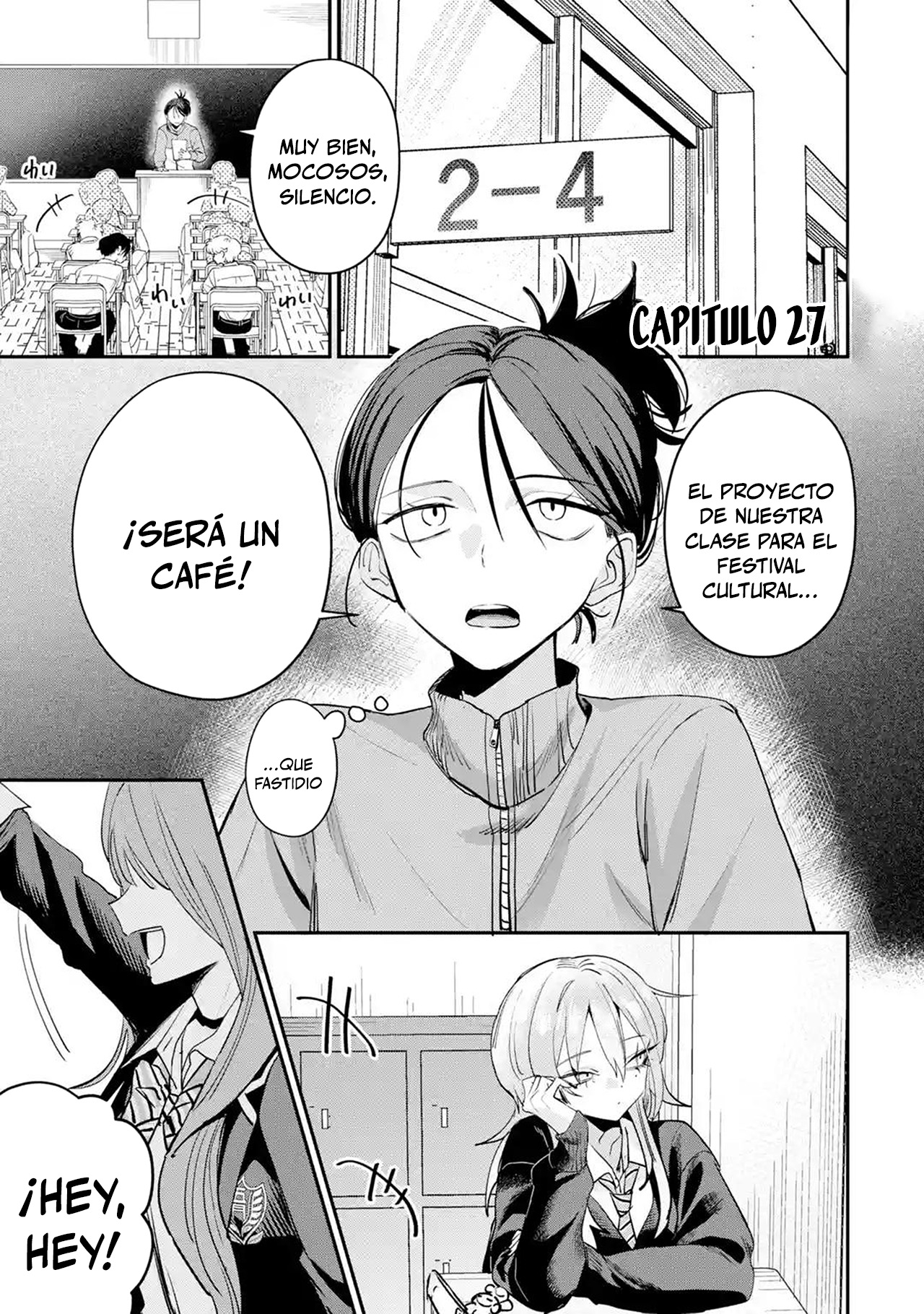 Haimiya-senpai wa Kowakute Kawaii capítulo 27 página 1
