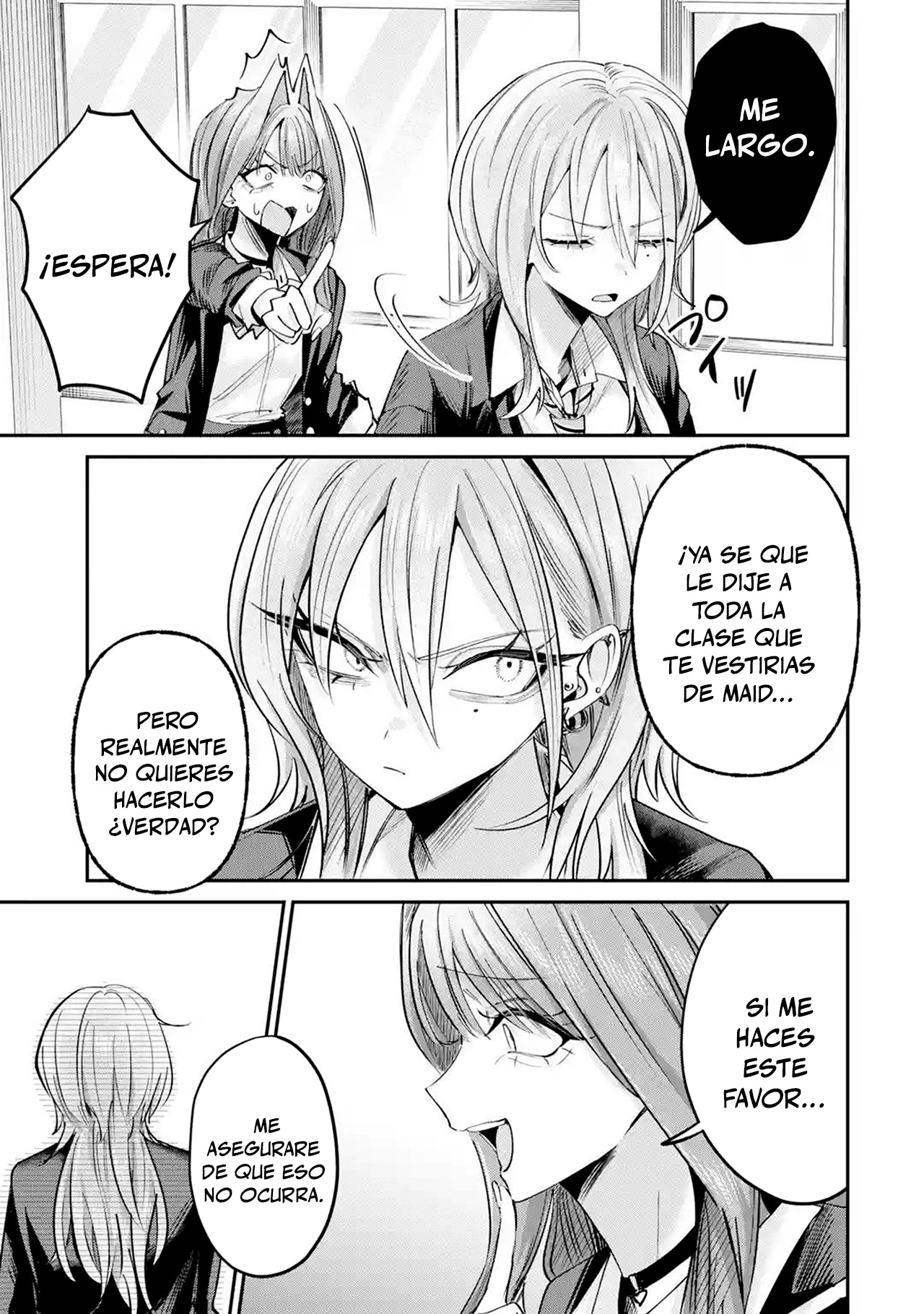 Haimiya-senpai wa Kowakute Kawaii capítulo 27 página 11