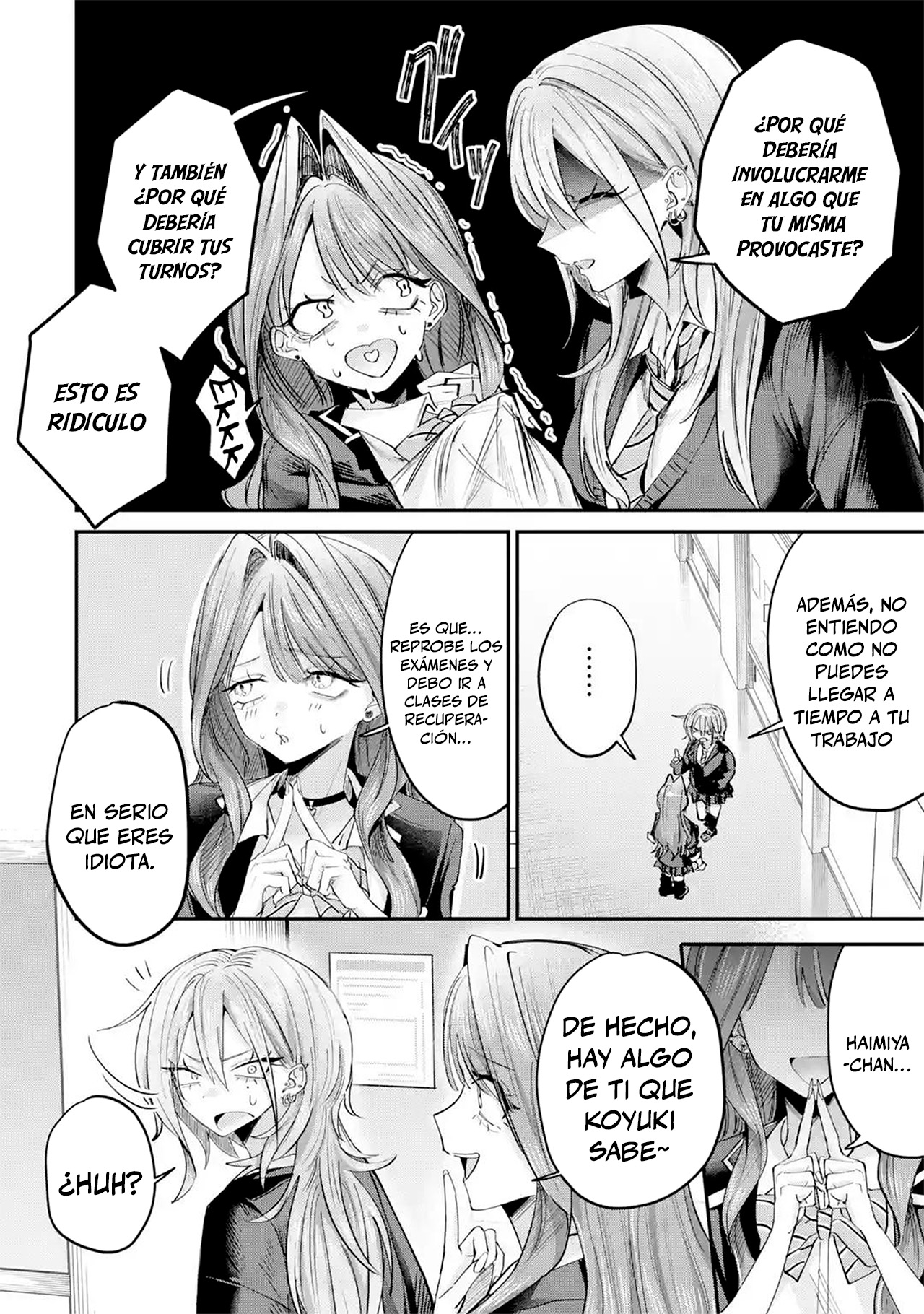 Haimiya-senpai wa Kowakute Kawaii capítulo 27 página 12