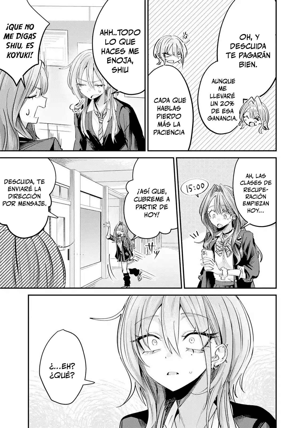 Haimiya-senpai wa Kowakute Kawaii capítulo 27 página 15