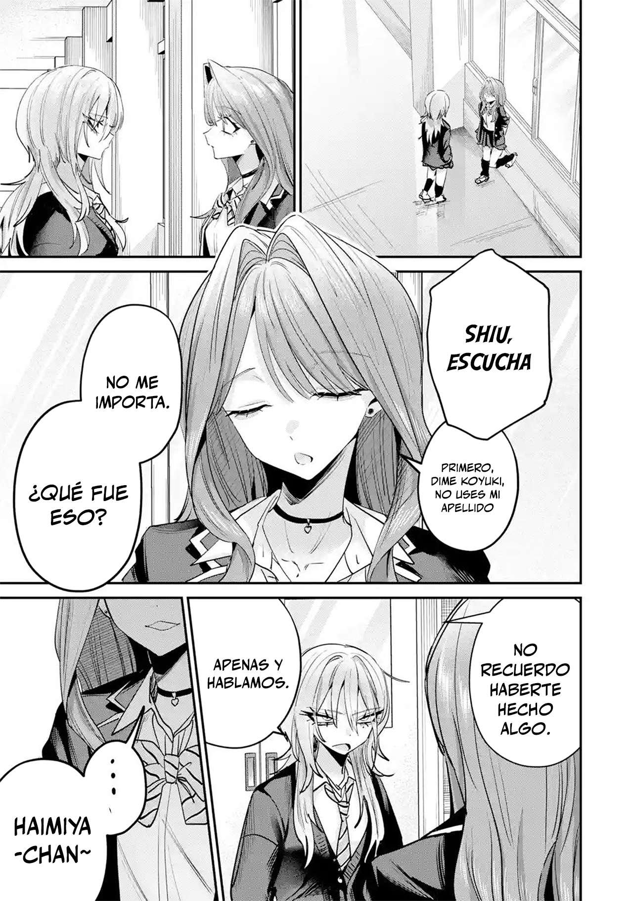 Haimiya-senpai wa Kowakute Kawaii capítulo 27 página 7