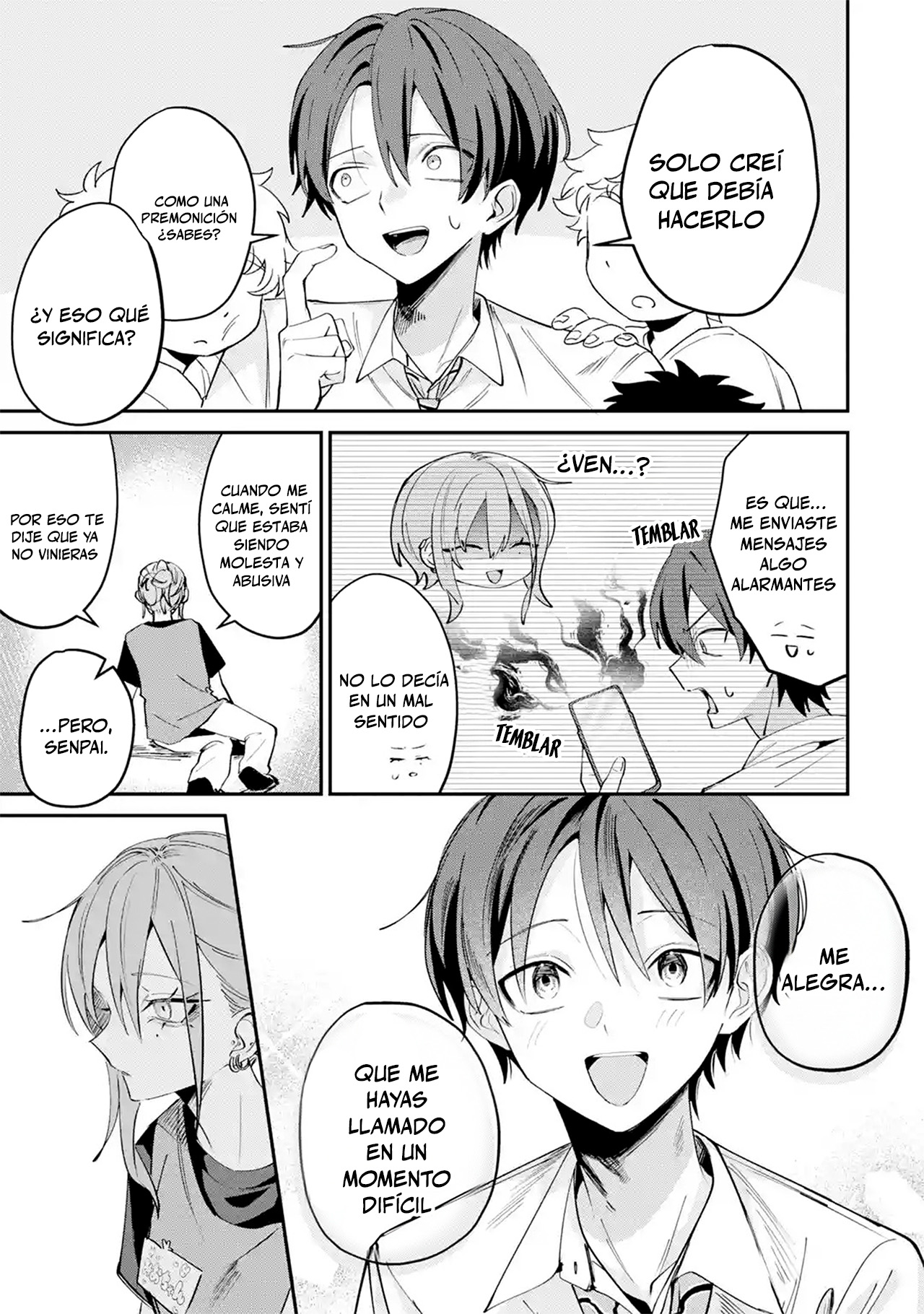 Haimiya-senpai wa Kowakute Kawaii capítulo 28 página 13