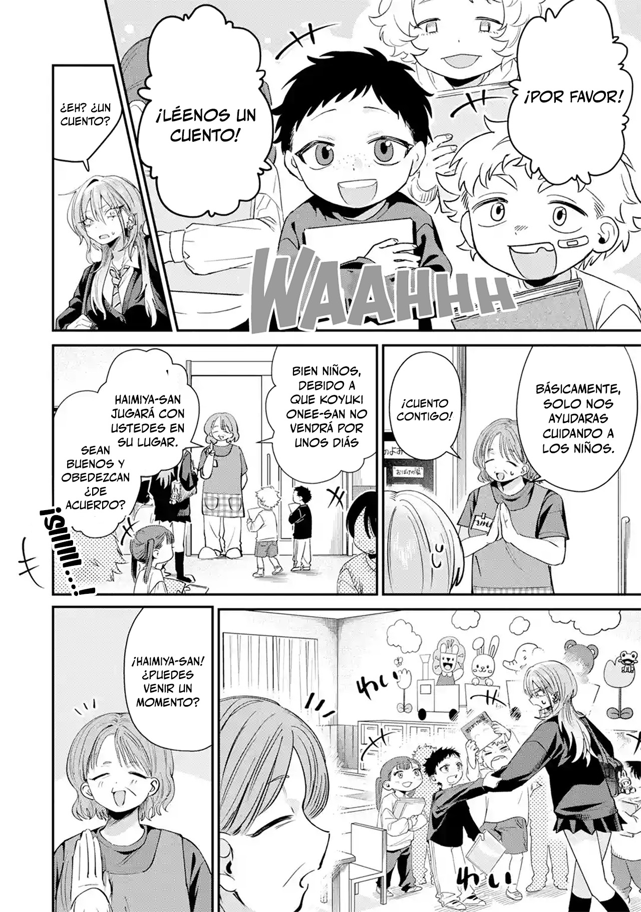 Haimiya-senpai wa Kowakute Kawaii capítulo 28 página 4