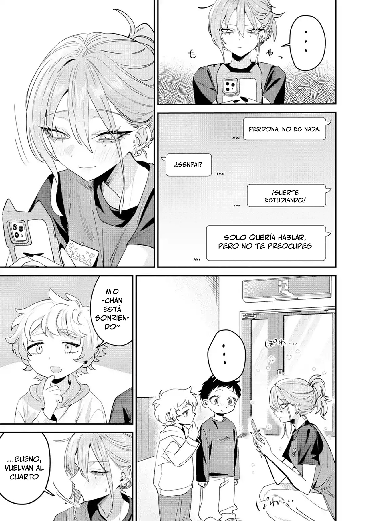 Haimiya-senpai wa Kowakute Kawaii capítulo 28 página 9