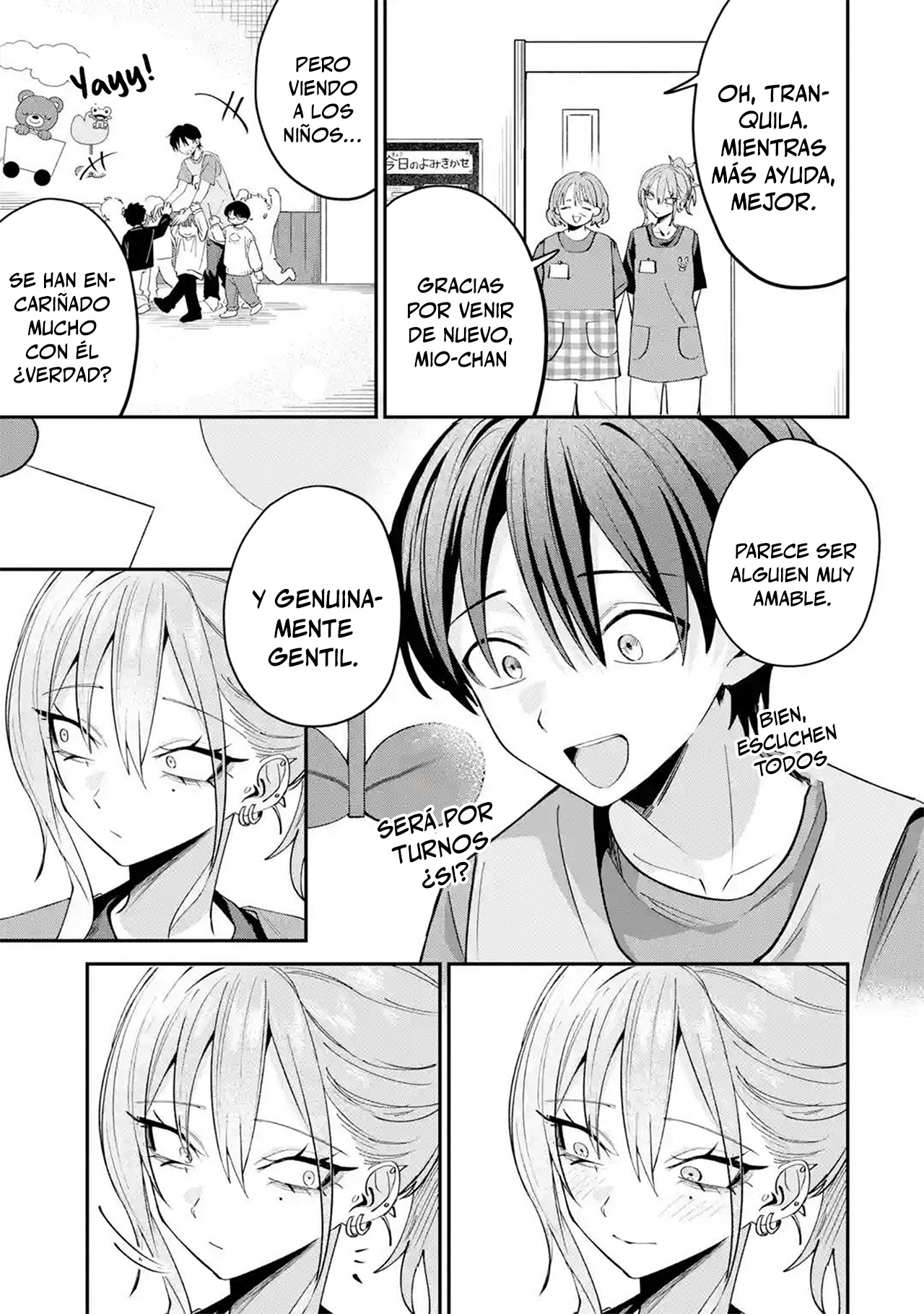 Haimiya-senpai wa Kowakute Kawaii capítulo 29.1 página 3