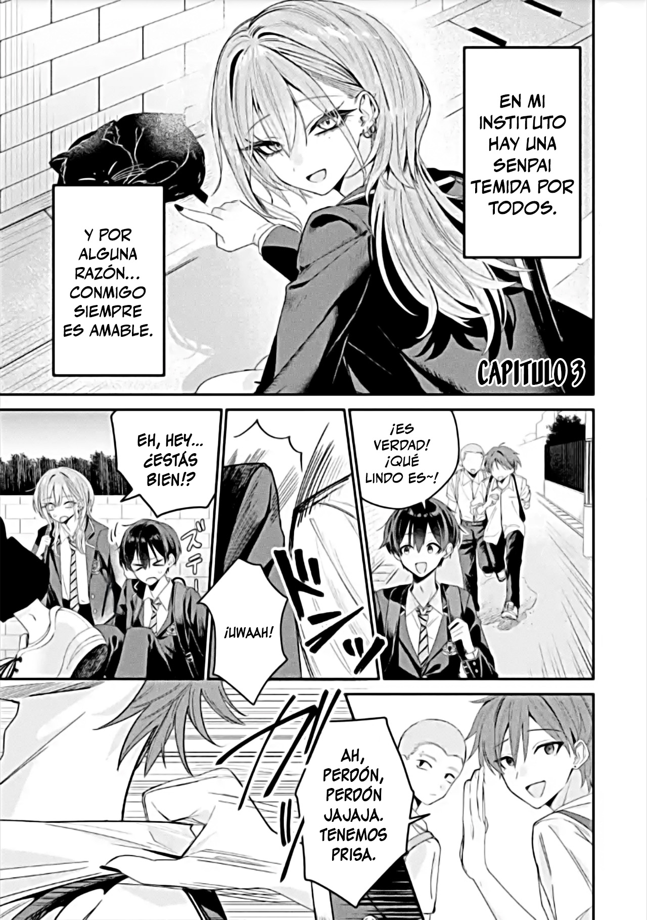 Haimiya-senpai wa Kowakute Kawaii capítulo 3 página 1