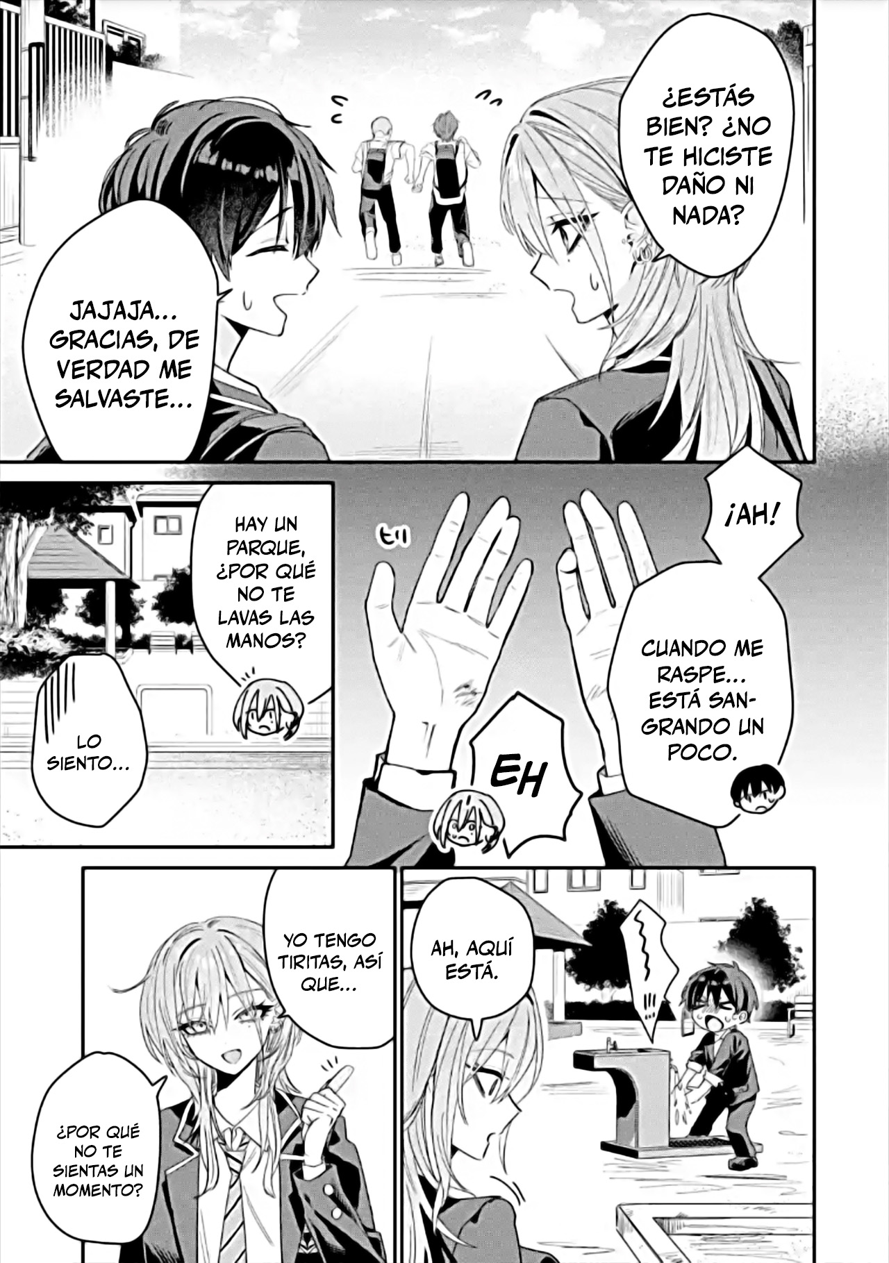 Haimiya-senpai wa Kowakute Kawaii capítulo 3 página 3