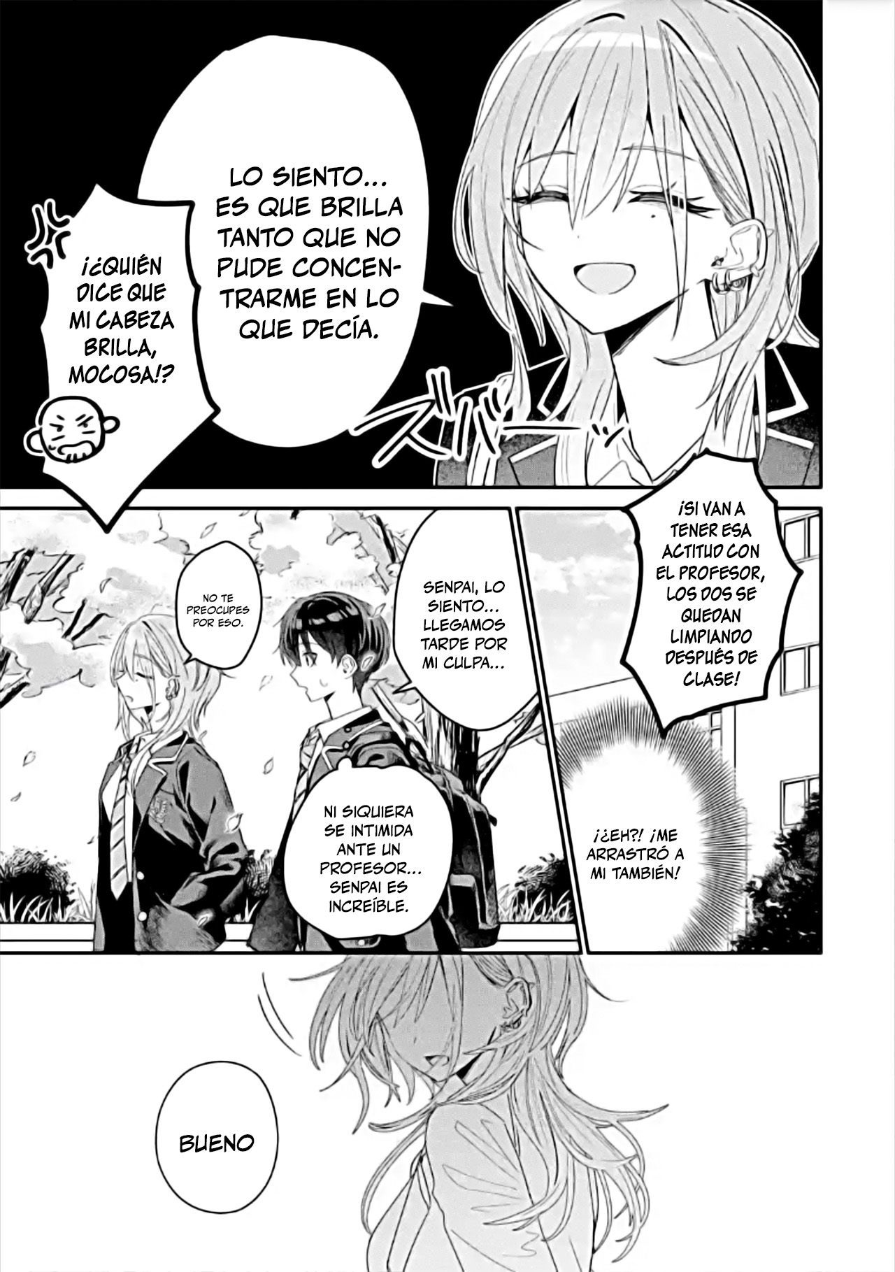 Haimiya-senpai wa Kowakute Kawaii capítulo 3 página 7