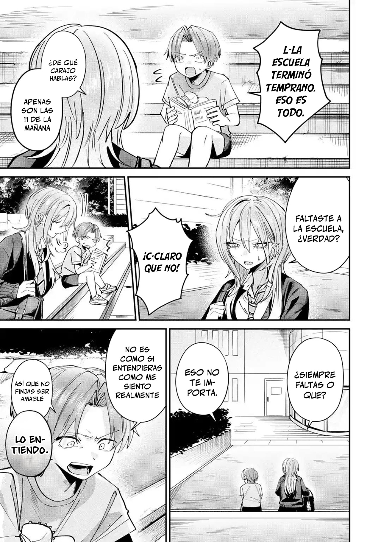 Haimiya-senpai wa Kowakute Kawaii capítulo 30 página 11