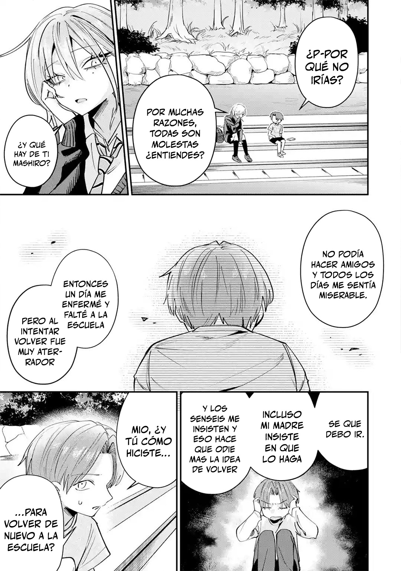 Haimiya-senpai wa Kowakute Kawaii capítulo 30 página 13