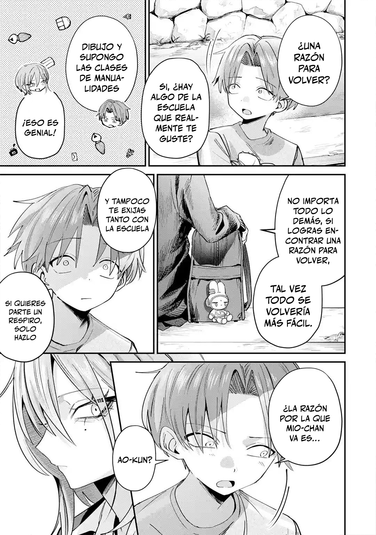 Haimiya-senpai wa Kowakute Kawaii capítulo 30 página 15