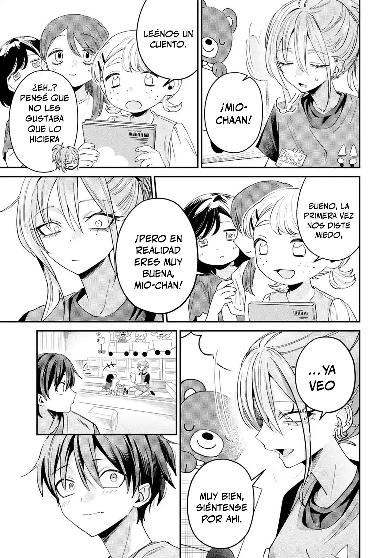 Haimiya-senpai wa Kowakute Kawaii capítulo 30 página 5
