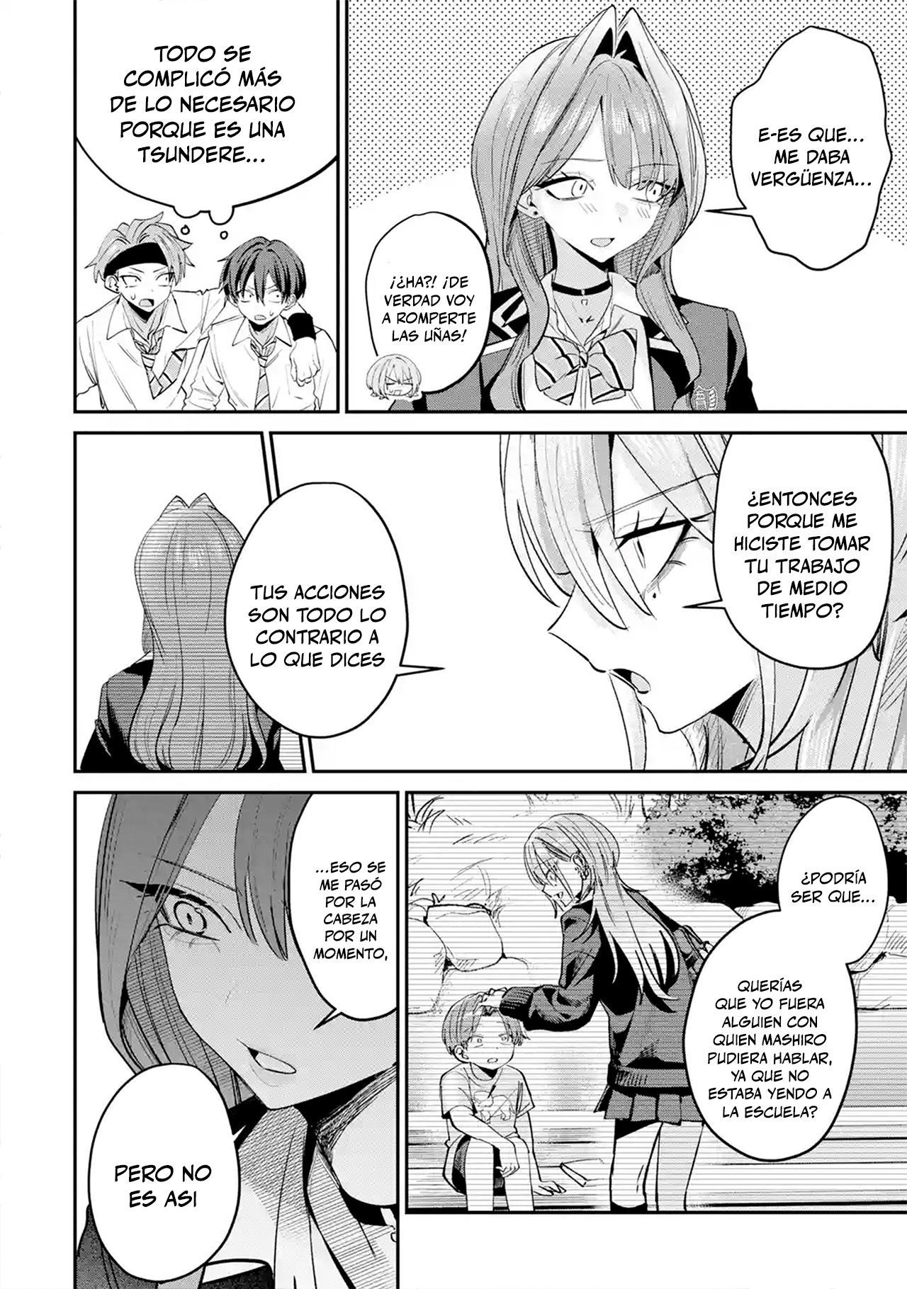 Haimiya-senpai wa Kowakute Kawaii capítulo 32 página 16
