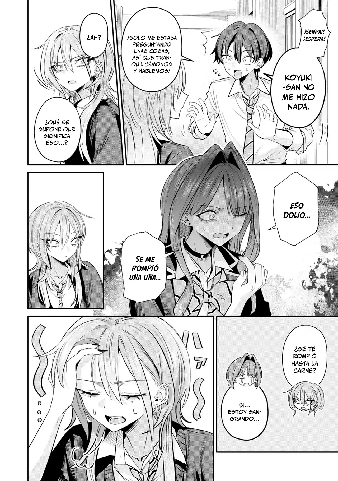 Haimiya-senpai wa Kowakute Kawaii capítulo 32 página 4