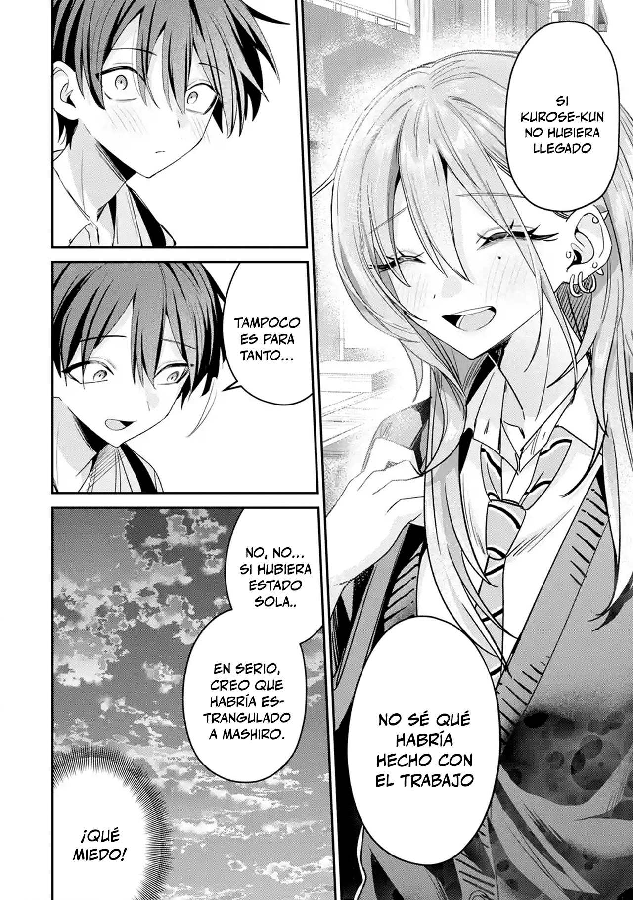 Haimiya-senpai wa Kowakute Kawaii capítulo 35 página 10