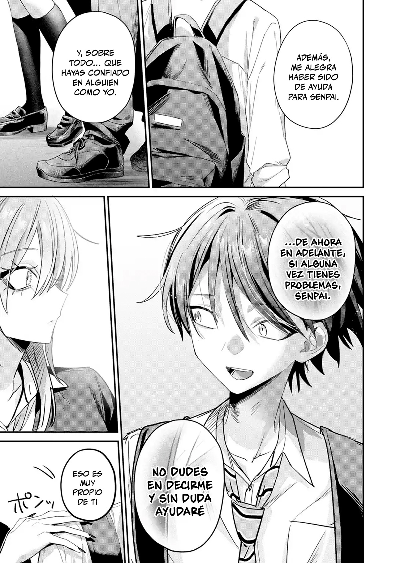 Haimiya-senpai wa Kowakute Kawaii capítulo 35 página 11