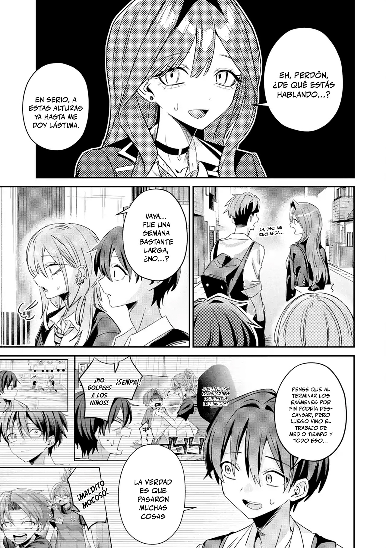 Haimiya-senpai wa Kowakute Kawaii capítulo 35 página 9