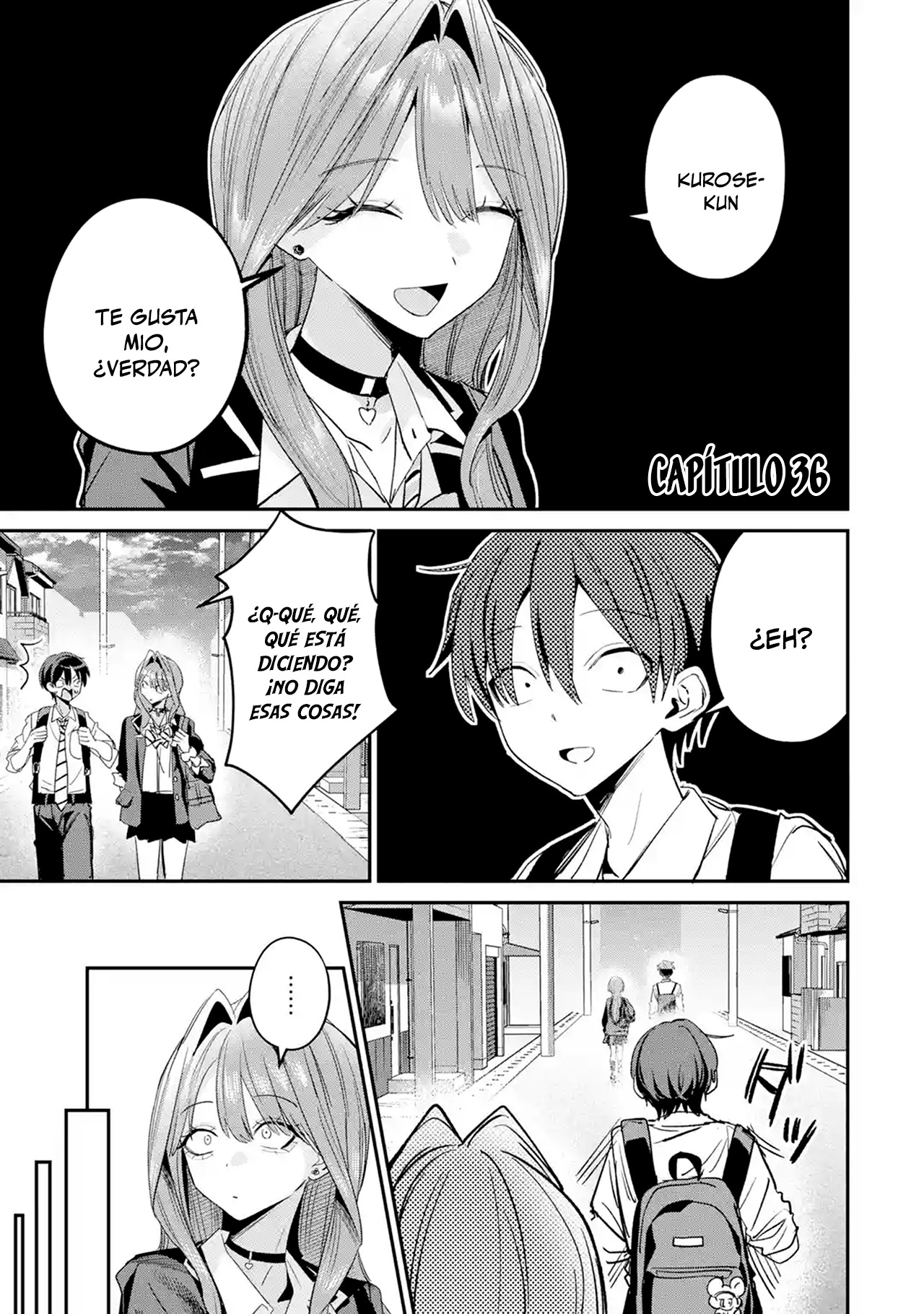 Haimiya-senpai wa Kowakute Kawaii capítulo 36 página 1