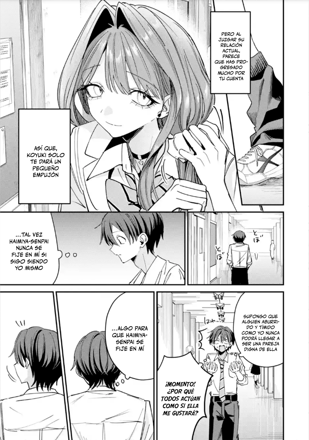 Haimiya-senpai wa Kowakute Kawaii capítulo 36 página 13