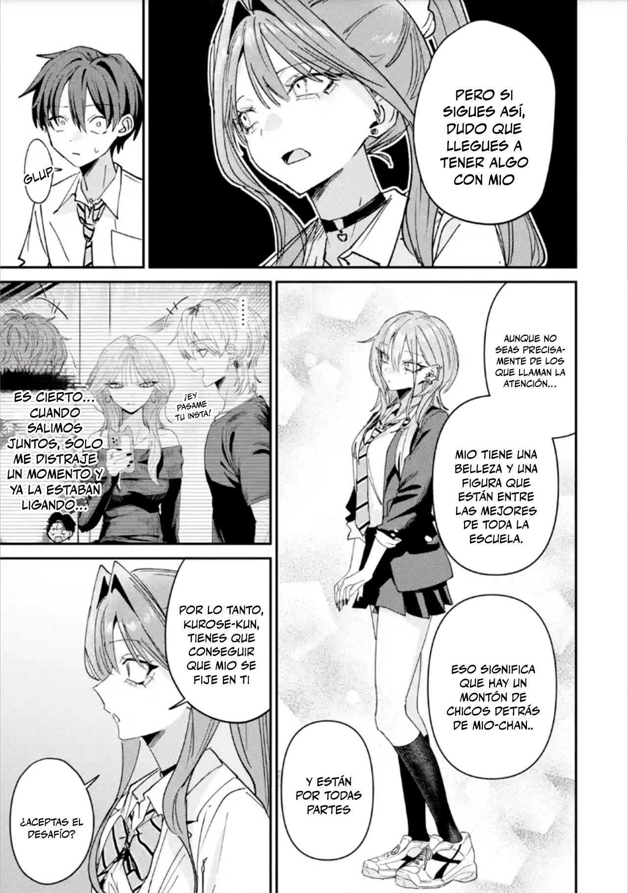 Haimiya-senpai wa Kowakute Kawaii capítulo 36 página 9