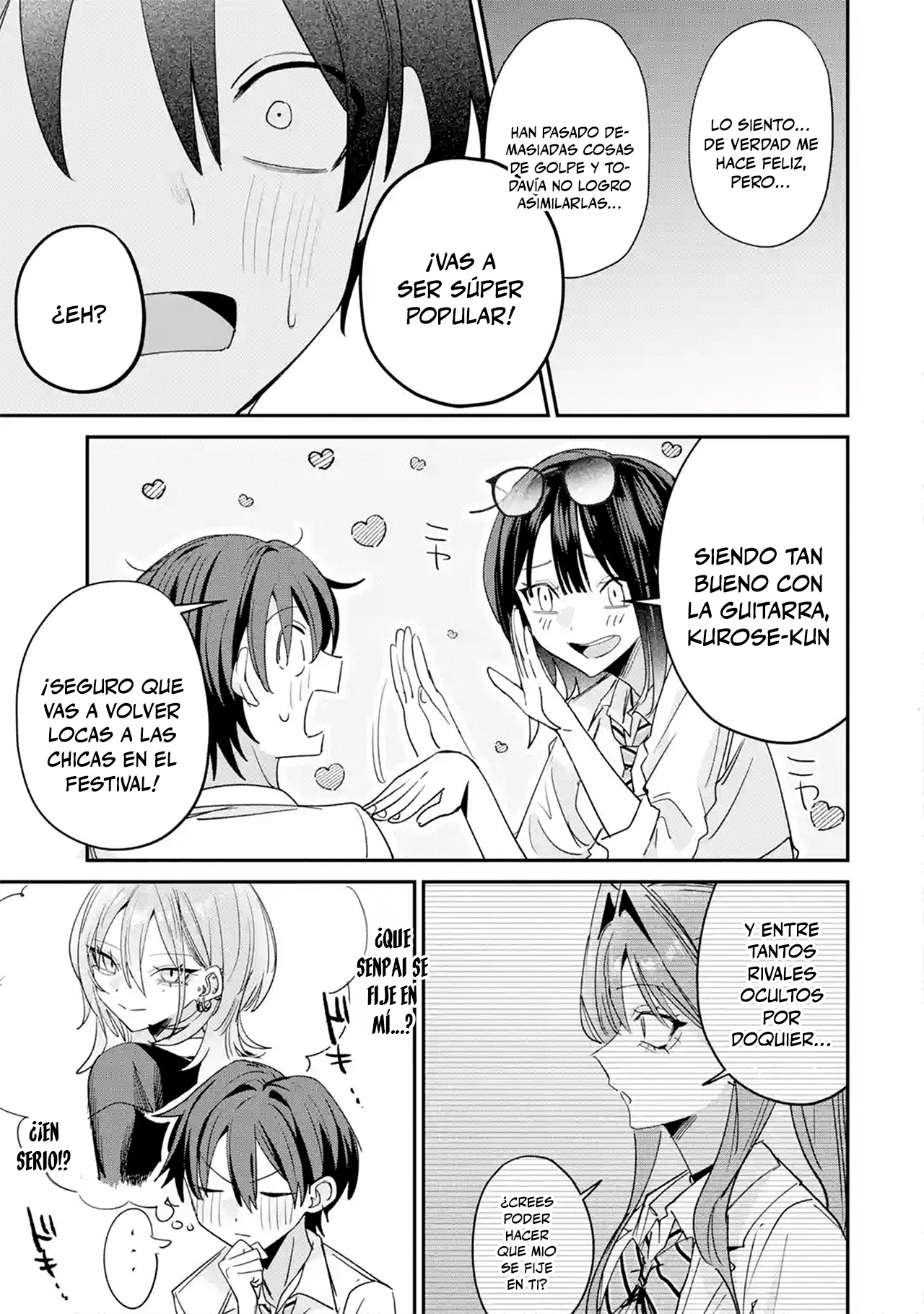 Haimiya-senpai wa Kowakute Kawaii capítulo 37 página 16
