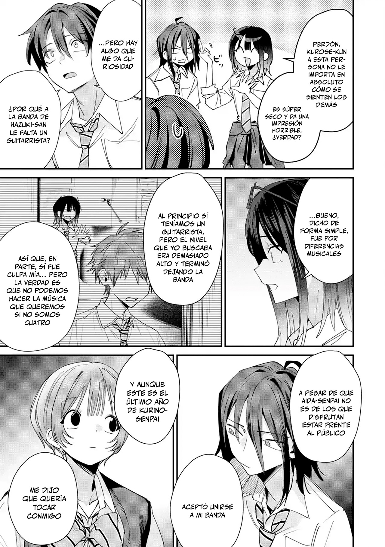 Haimiya-senpai wa Kowakute Kawaii capítulo 37 página 8