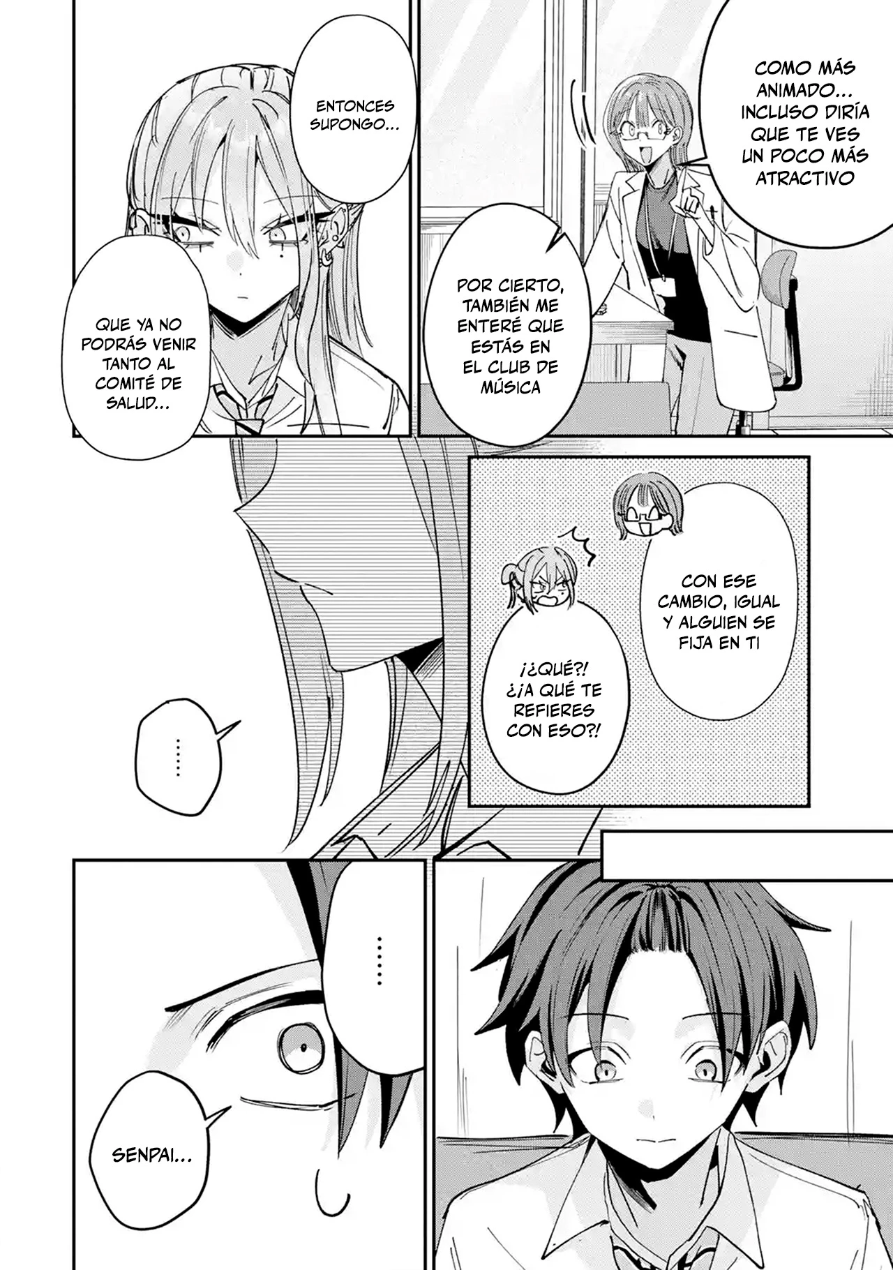 Haimiya-senpai wa Kowakute Kawaii capítulo 38 página 10