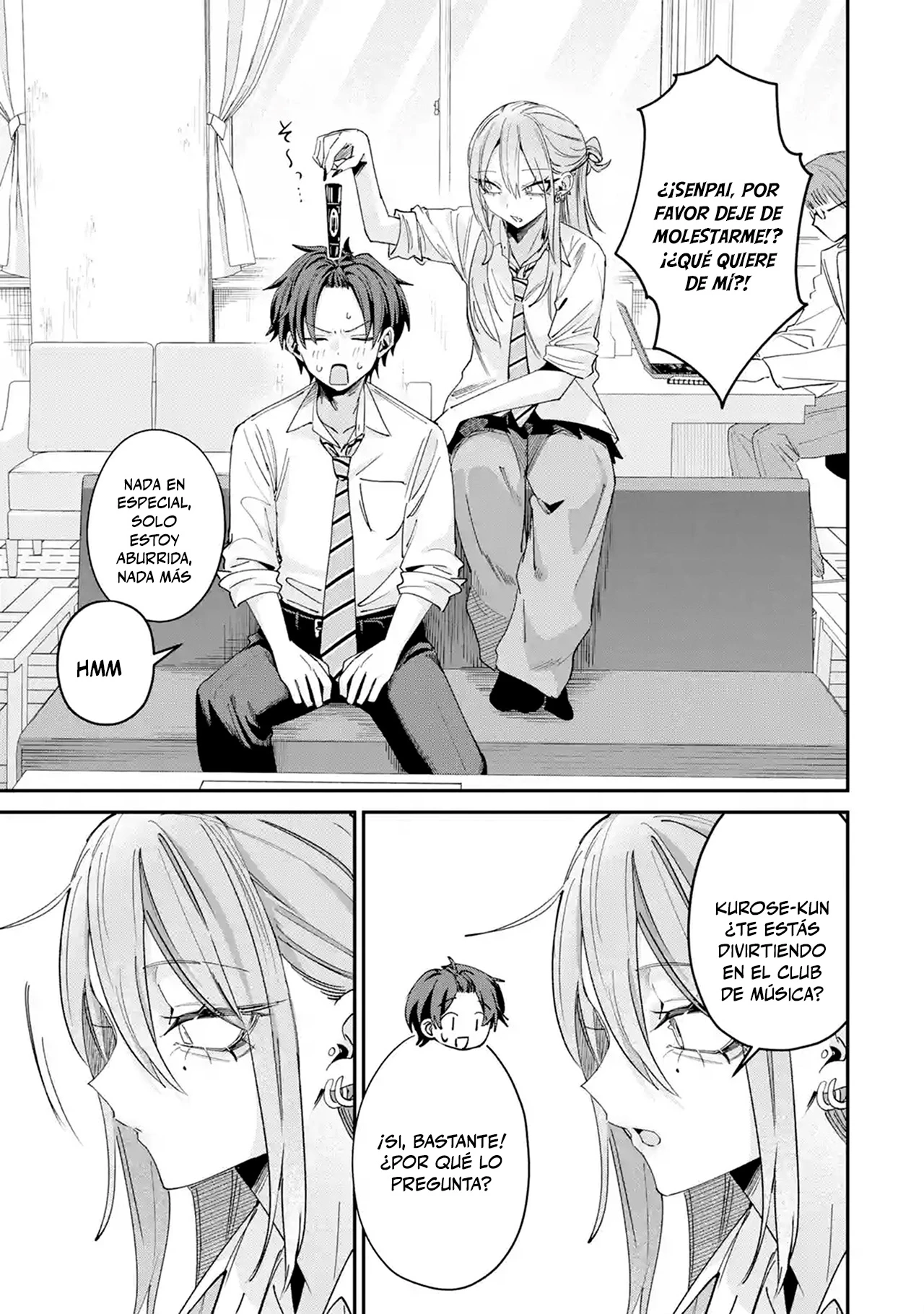 Haimiya-senpai wa Kowakute Kawaii capítulo 38 página 11