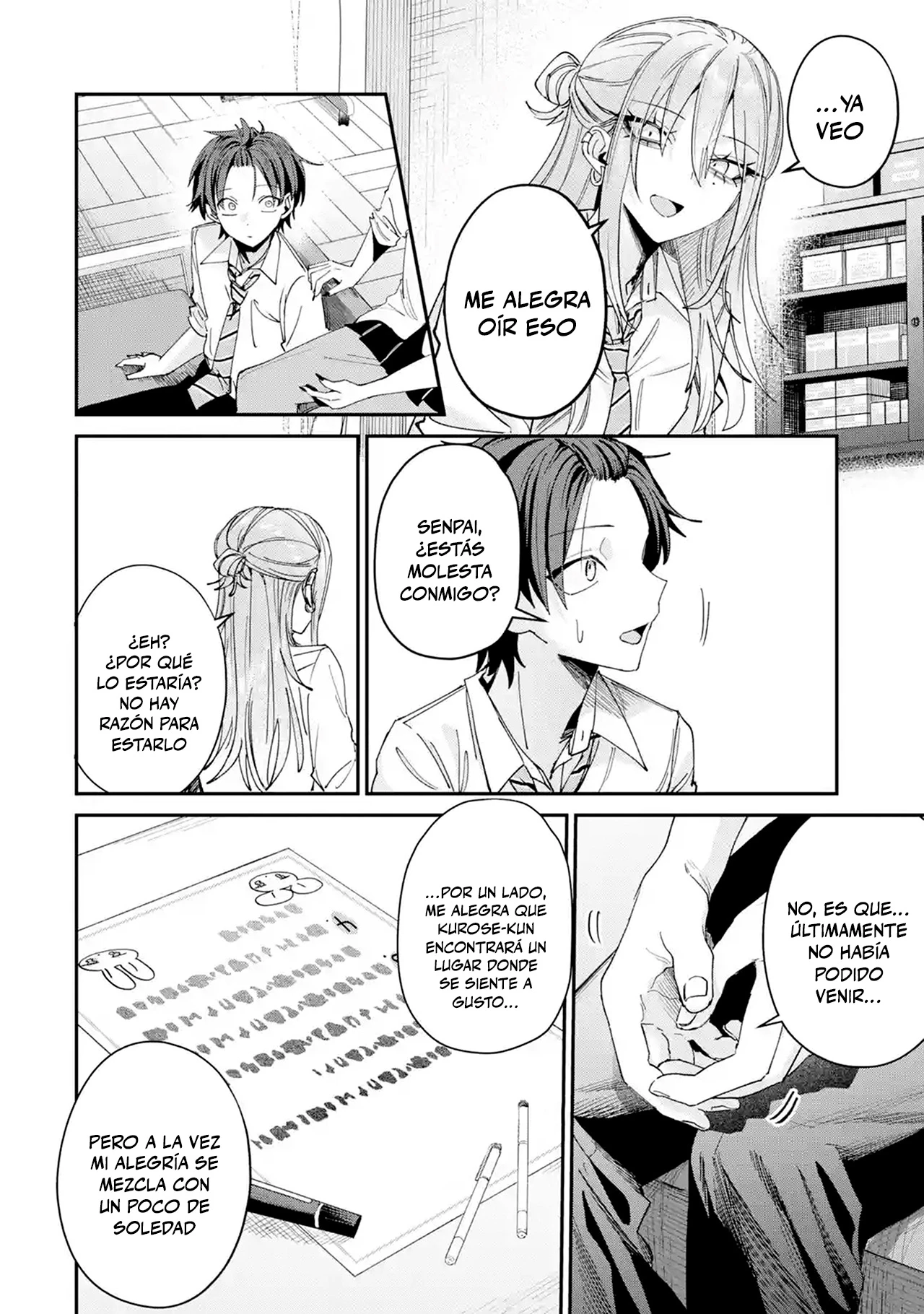 Haimiya-senpai wa Kowakute Kawaii capítulo 38 página 12