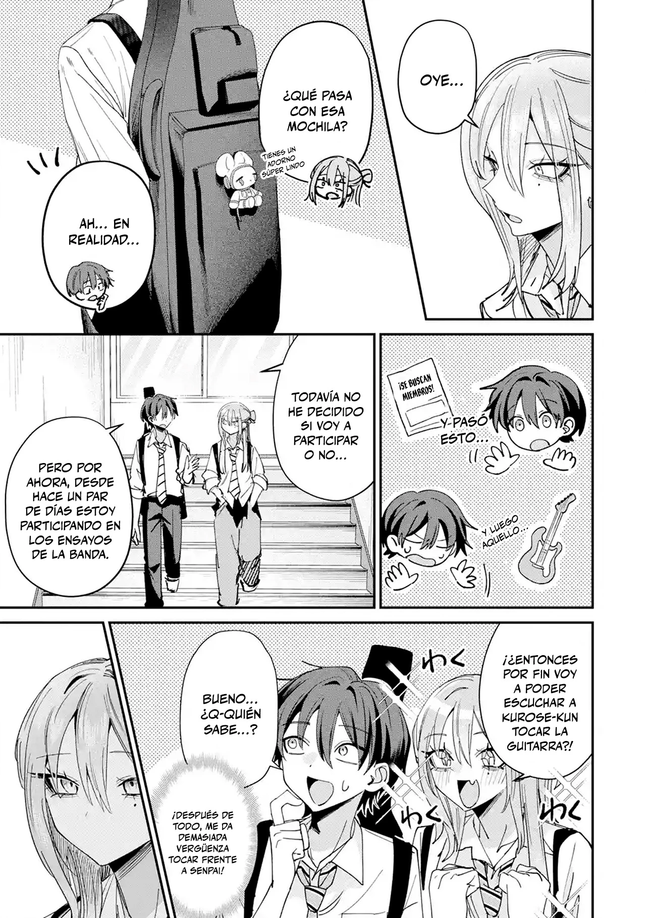 Haimiya-senpai wa Kowakute Kawaii capítulo 38 página 3