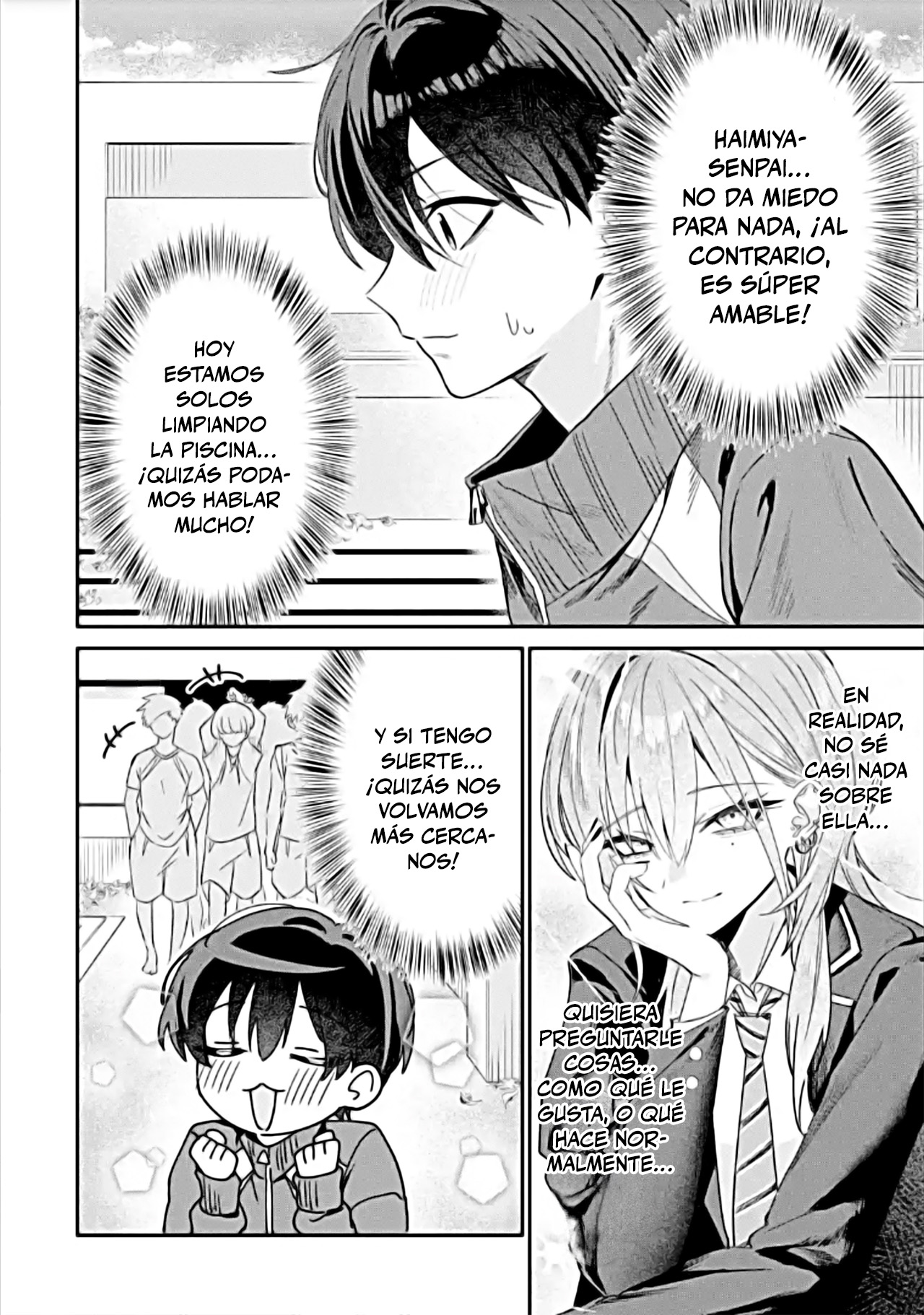 Haimiya-senpai wa Kowakute Kawaii capítulo 4 página 4