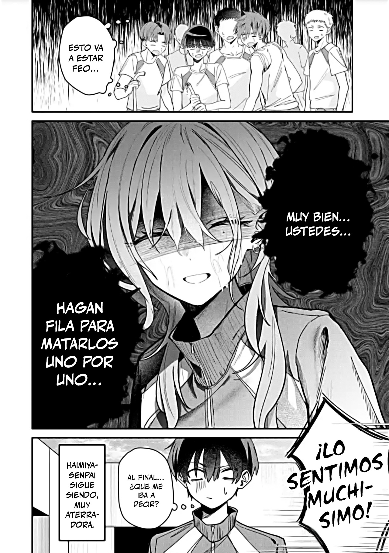 Haimiya-senpai wa Kowakute Kawaii capítulo 4 página 8