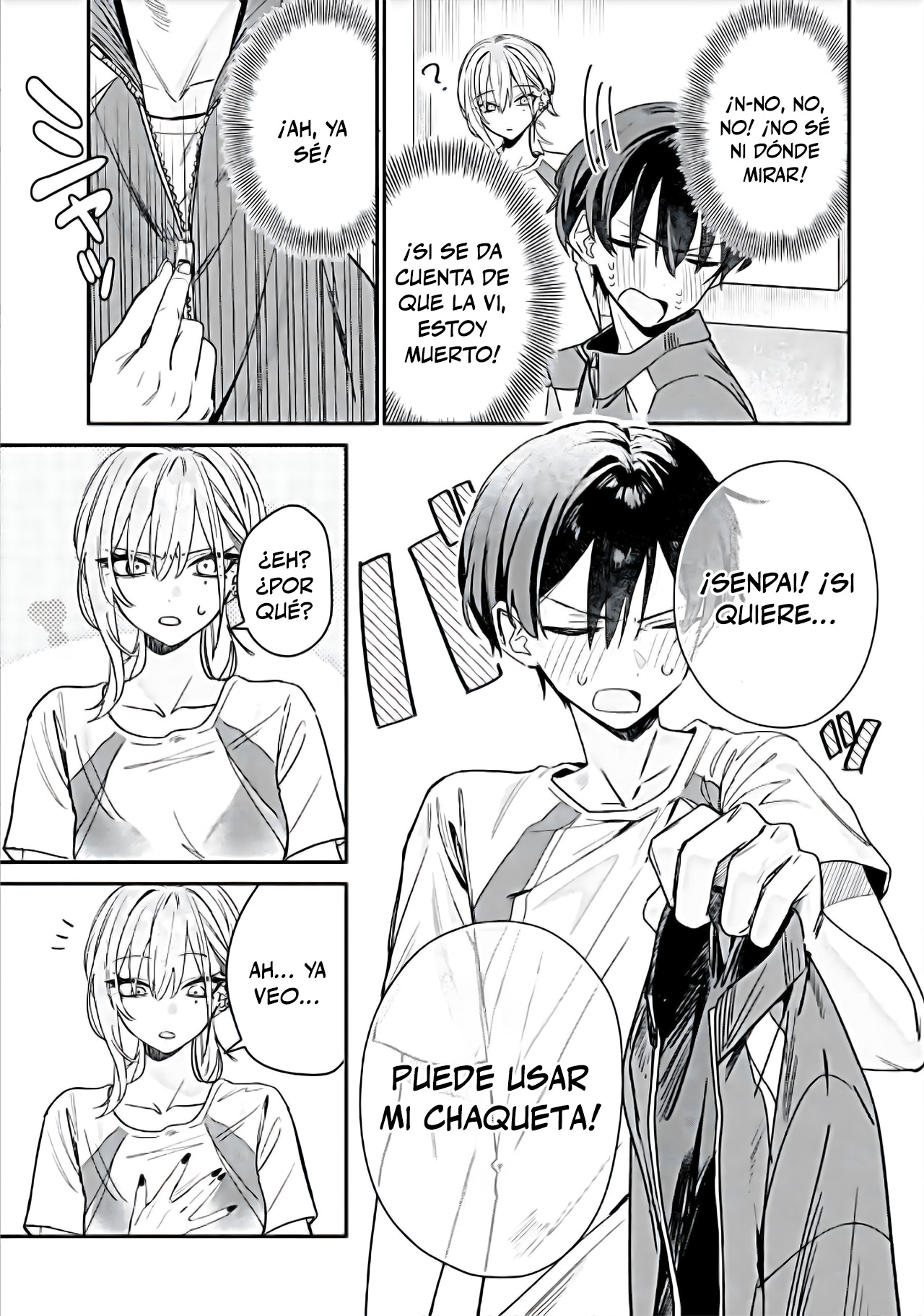 Haimiya-senpai wa Kowakute Kawaii capítulo 5 página 3