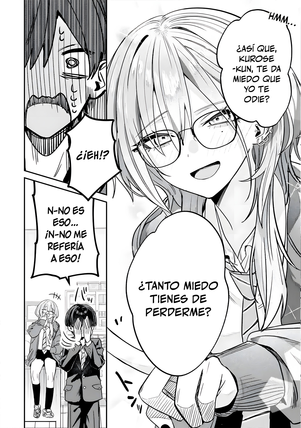 Haimiya-senpai wa Kowakute Kawaii capítulo 6 página 10