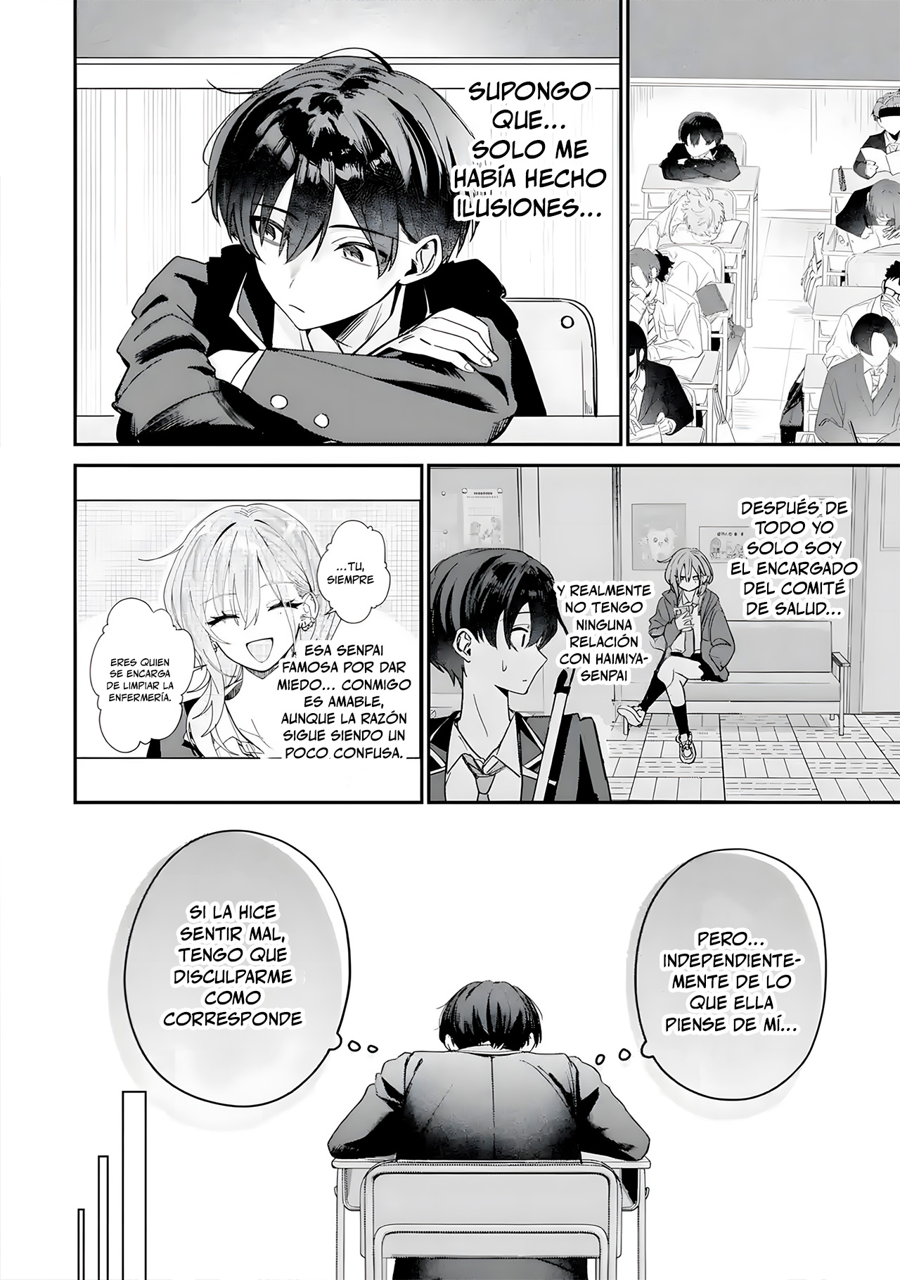 Haimiya-senpai wa Kowakute Kawaii capítulo 6 página 4