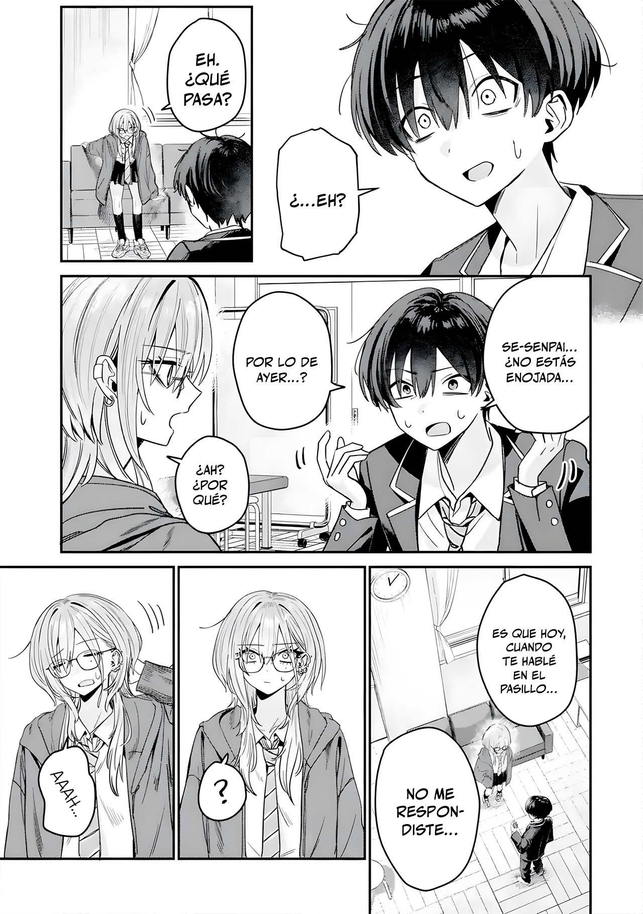 Haimiya-senpai wa Kowakute Kawaii capítulo 6 página 7