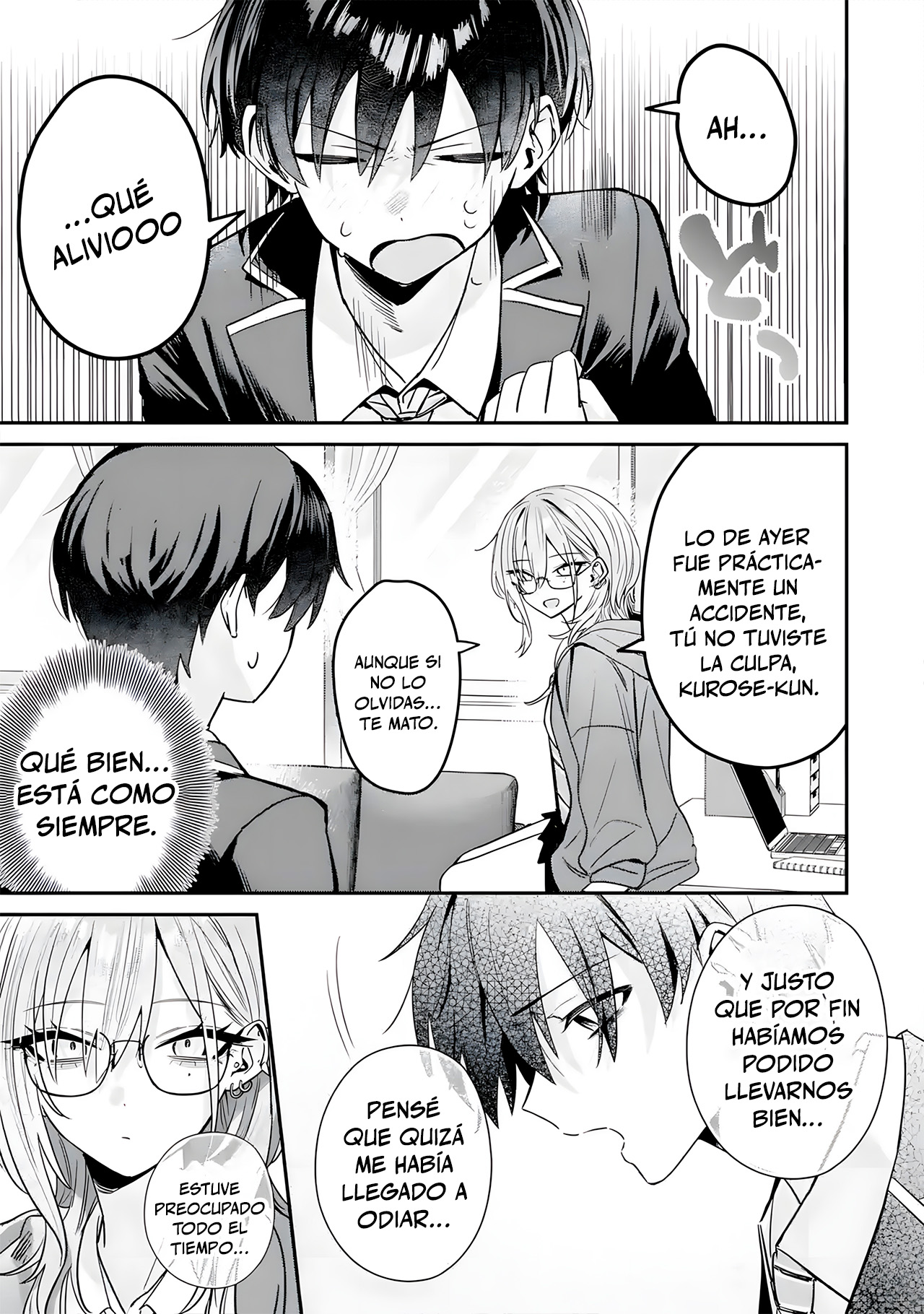 Haimiya-senpai wa Kowakute Kawaii capítulo 6 página 9