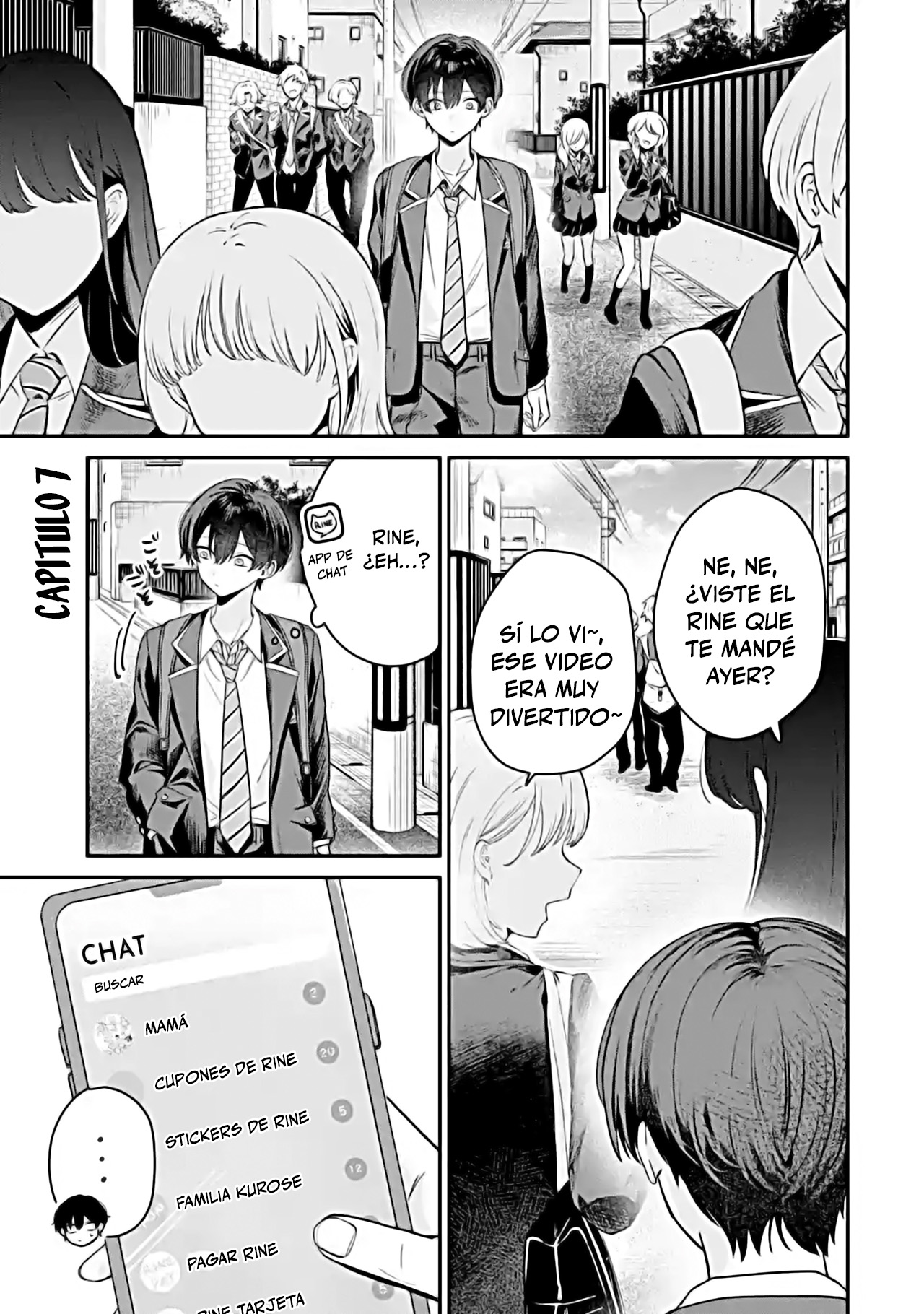 Haimiya-senpai wa Kowakute Kawaii capítulo 7 página 1