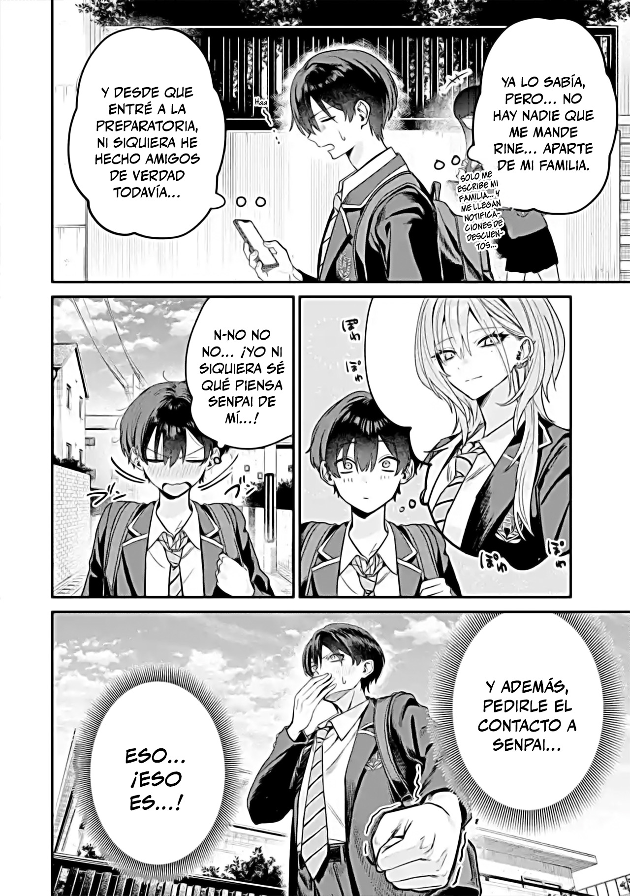 Haimiya-senpai wa Kowakute Kawaii capítulo 7 página 2