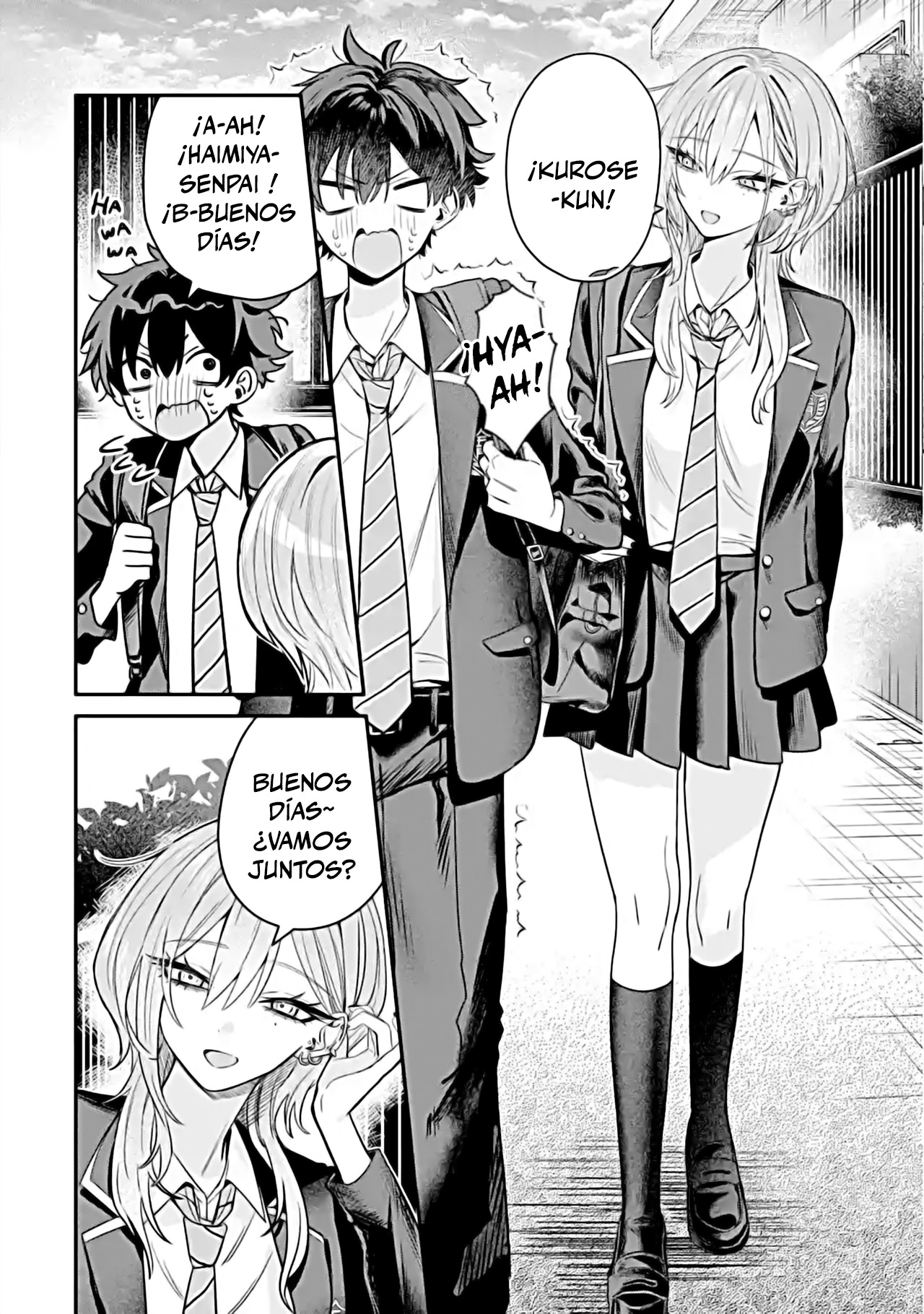 Haimiya-senpai wa Kowakute Kawaii capítulo 7 página 4