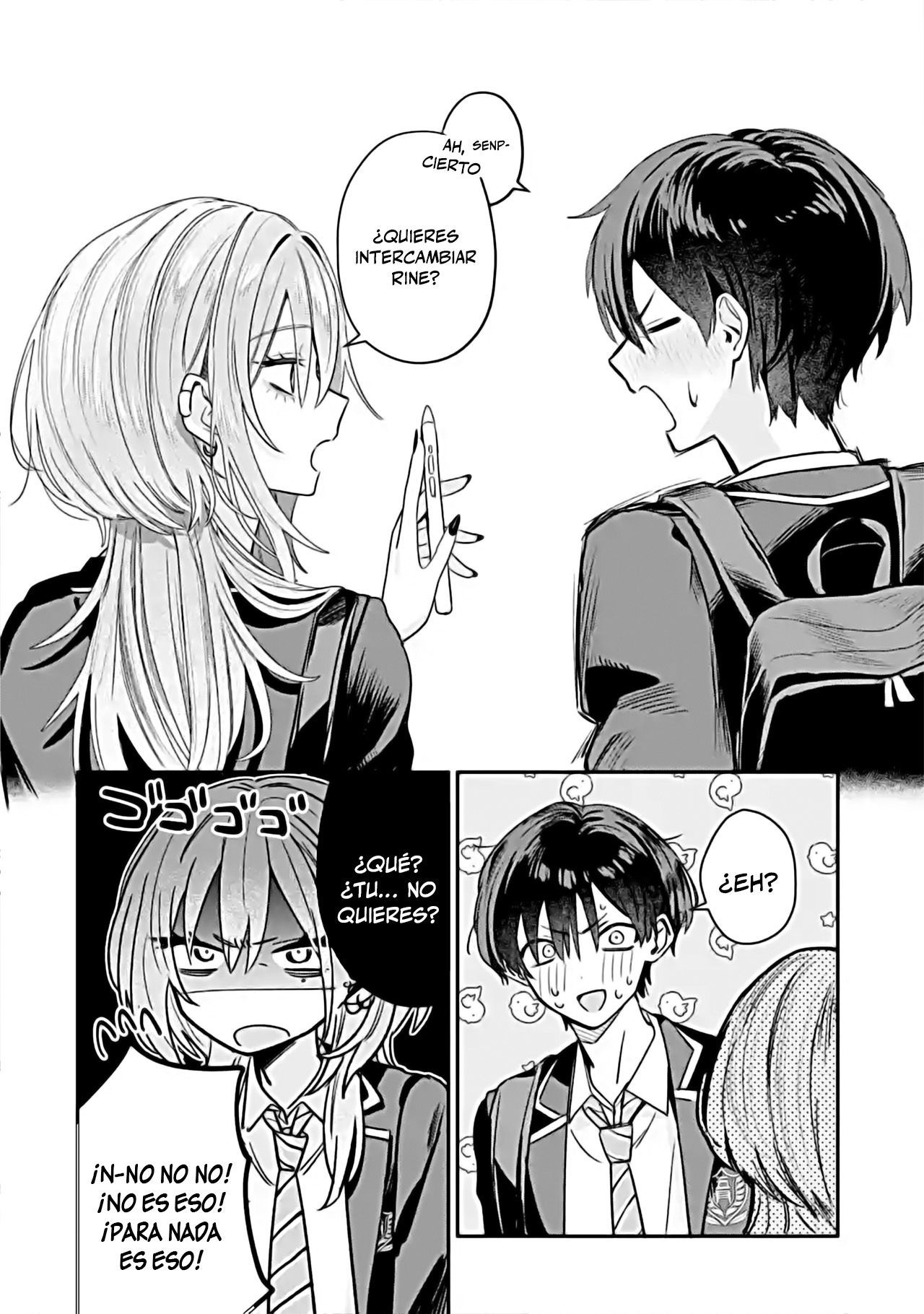 Haimiya-senpai wa Kowakute Kawaii capítulo 7 página 6