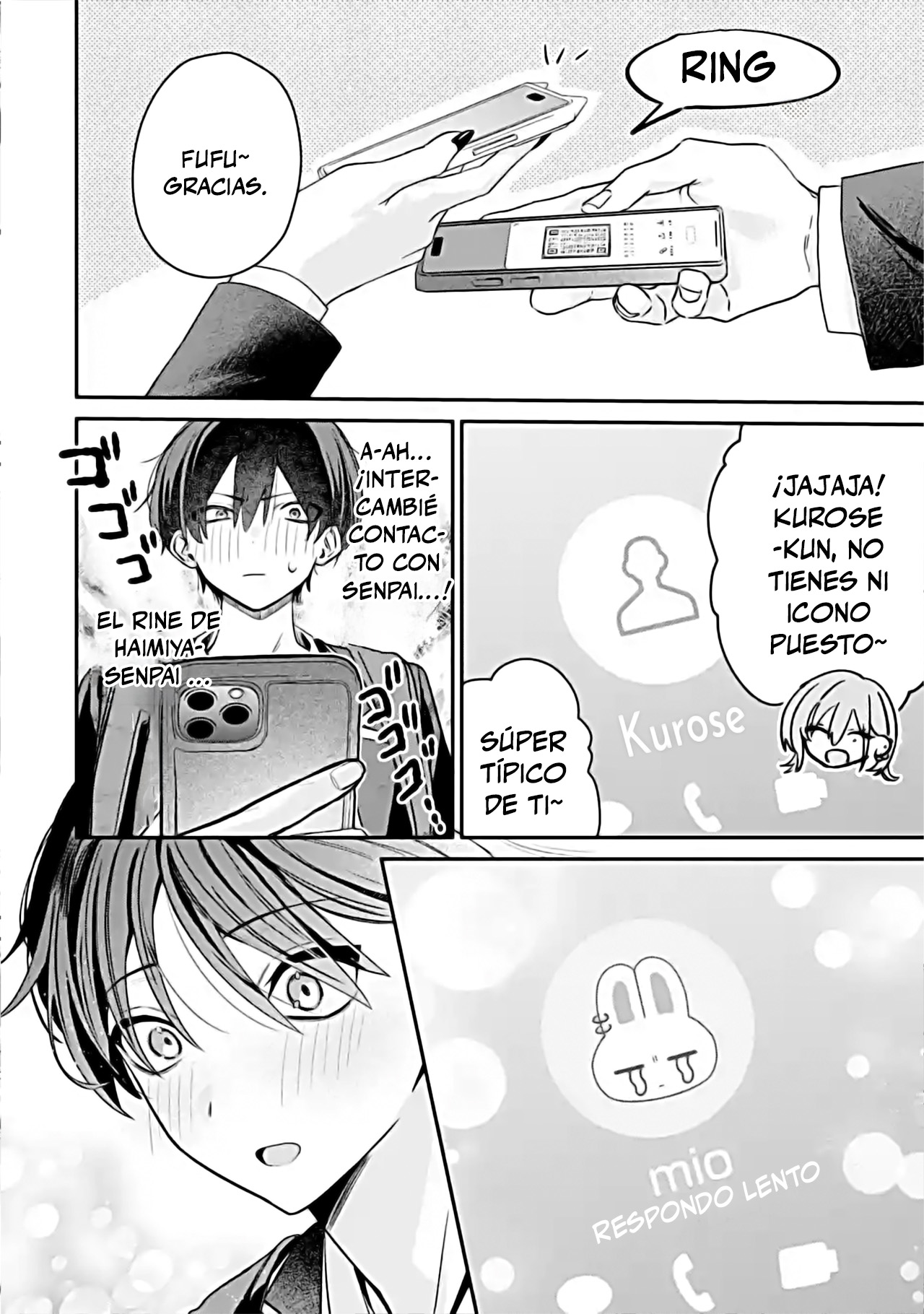Haimiya-senpai wa Kowakute Kawaii capítulo 7 página 8