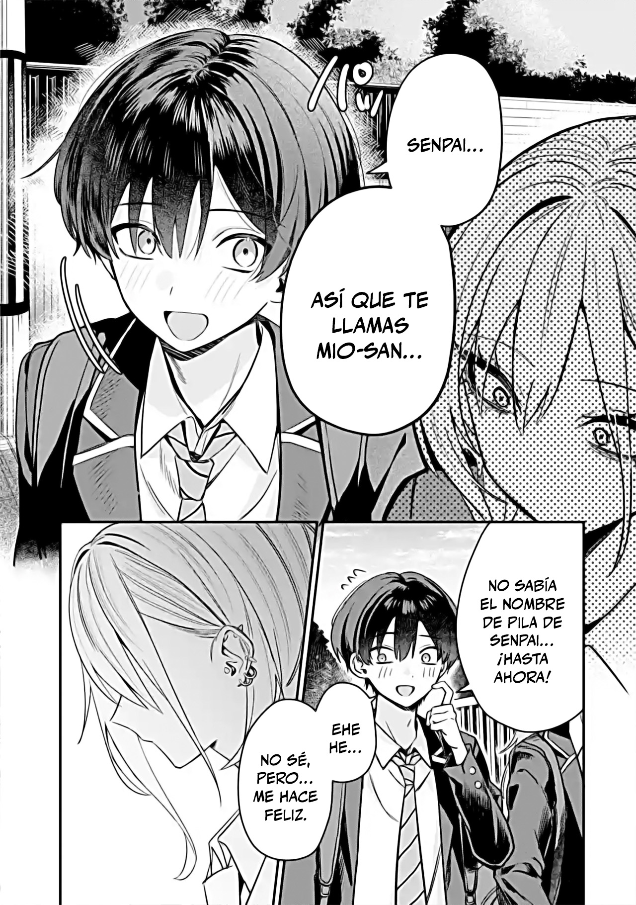 Haimiya-senpai wa Kowakute Kawaii capítulo 7 página 9