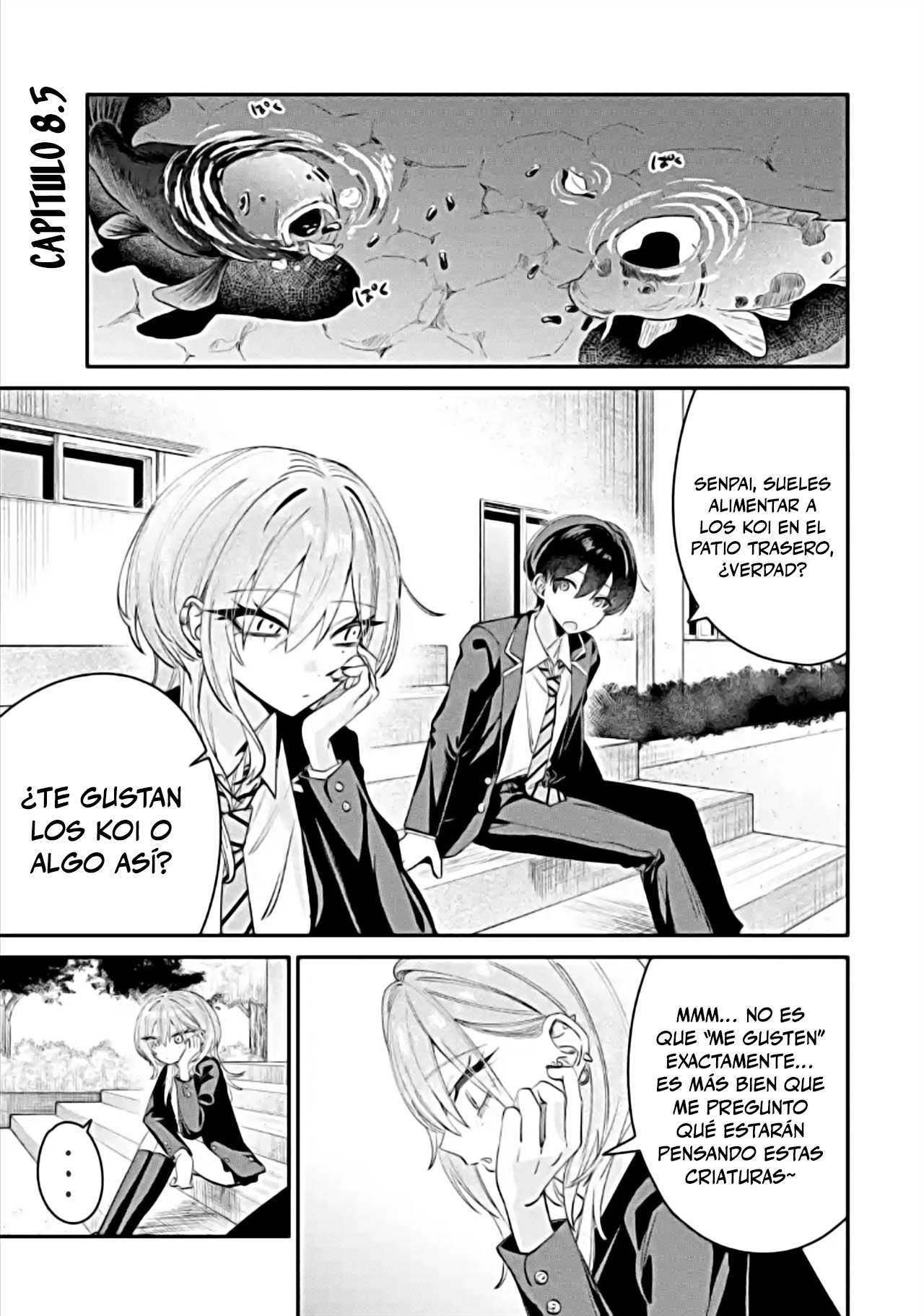 Haimiya-senpai wa Kowakute Kawaii capítulo 8.5 página 1